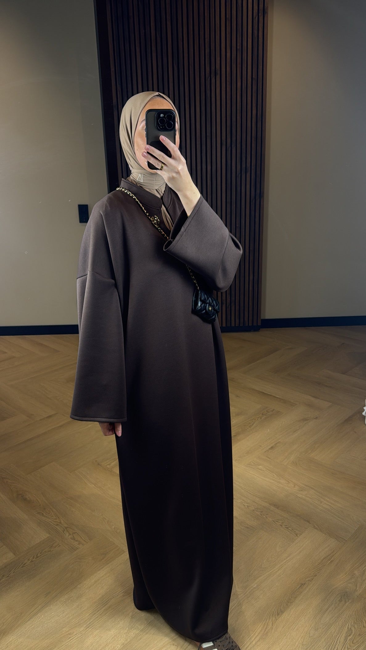 Jersey Dress Mia - Brown