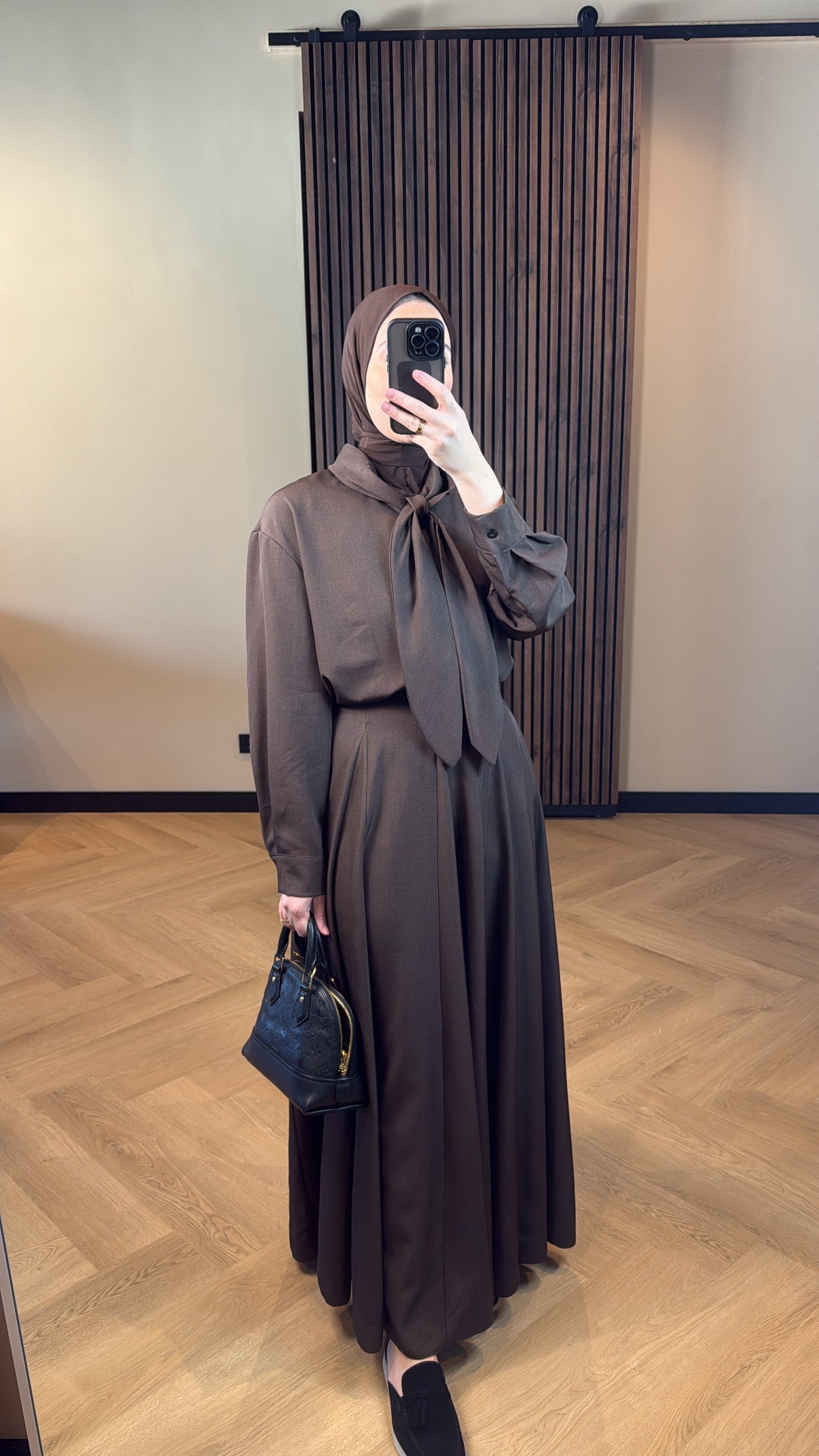 Skirt Set Ella - Brown