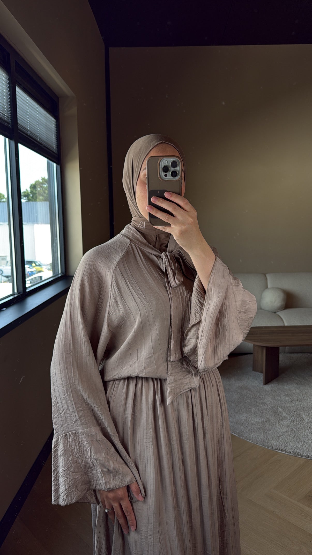 Skirt Set Luna - Taupe