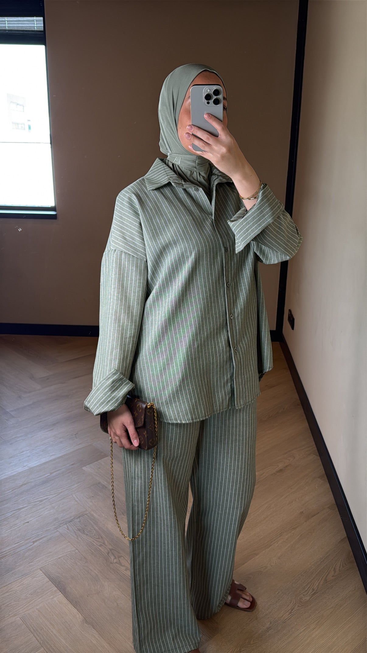 Striped Set Lina - Green