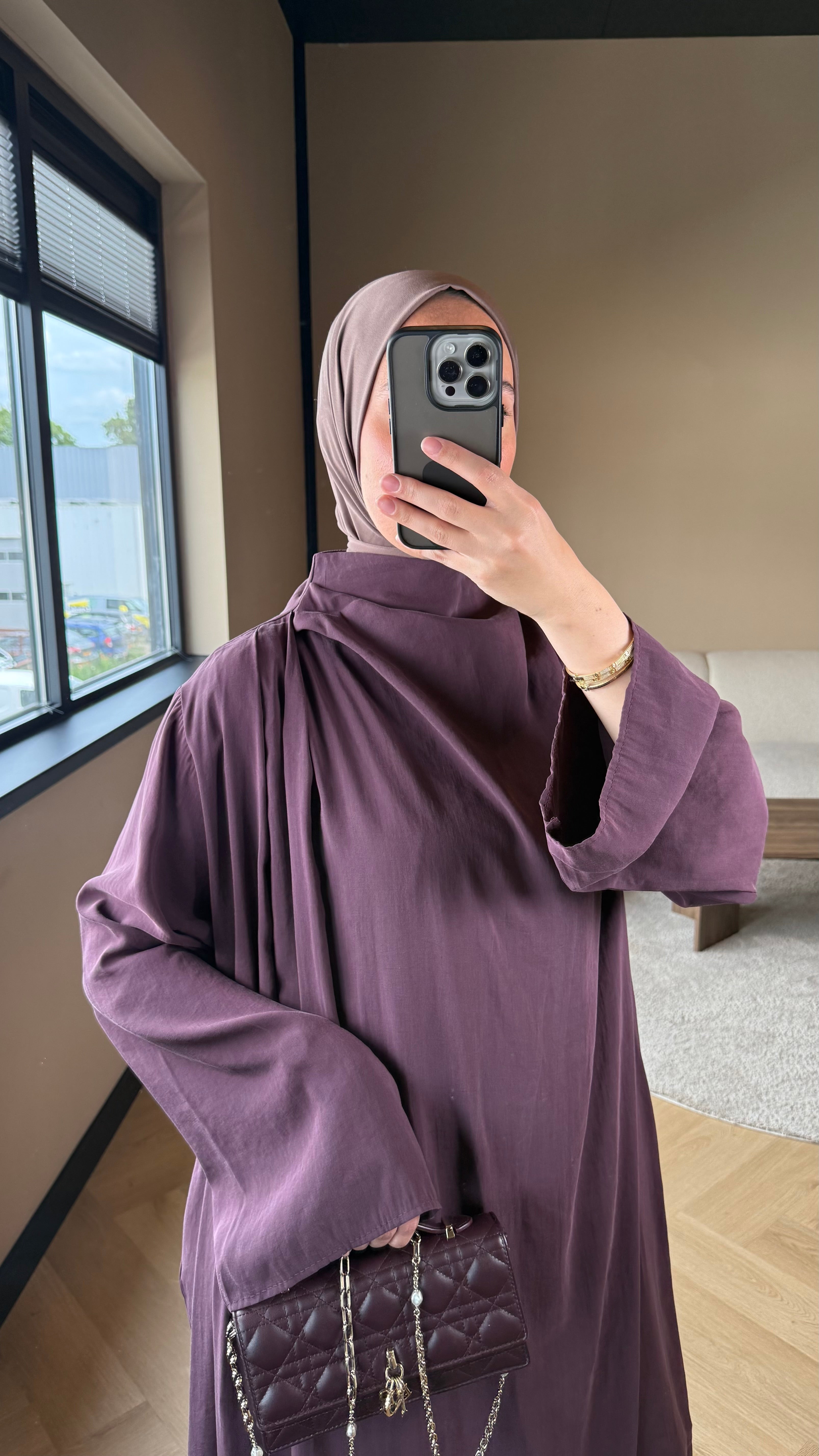 Dress Oumayra - Purple
