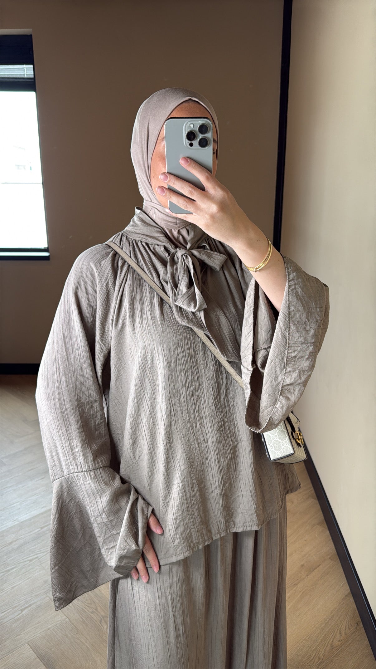 Skirt Set Layla - Taupe