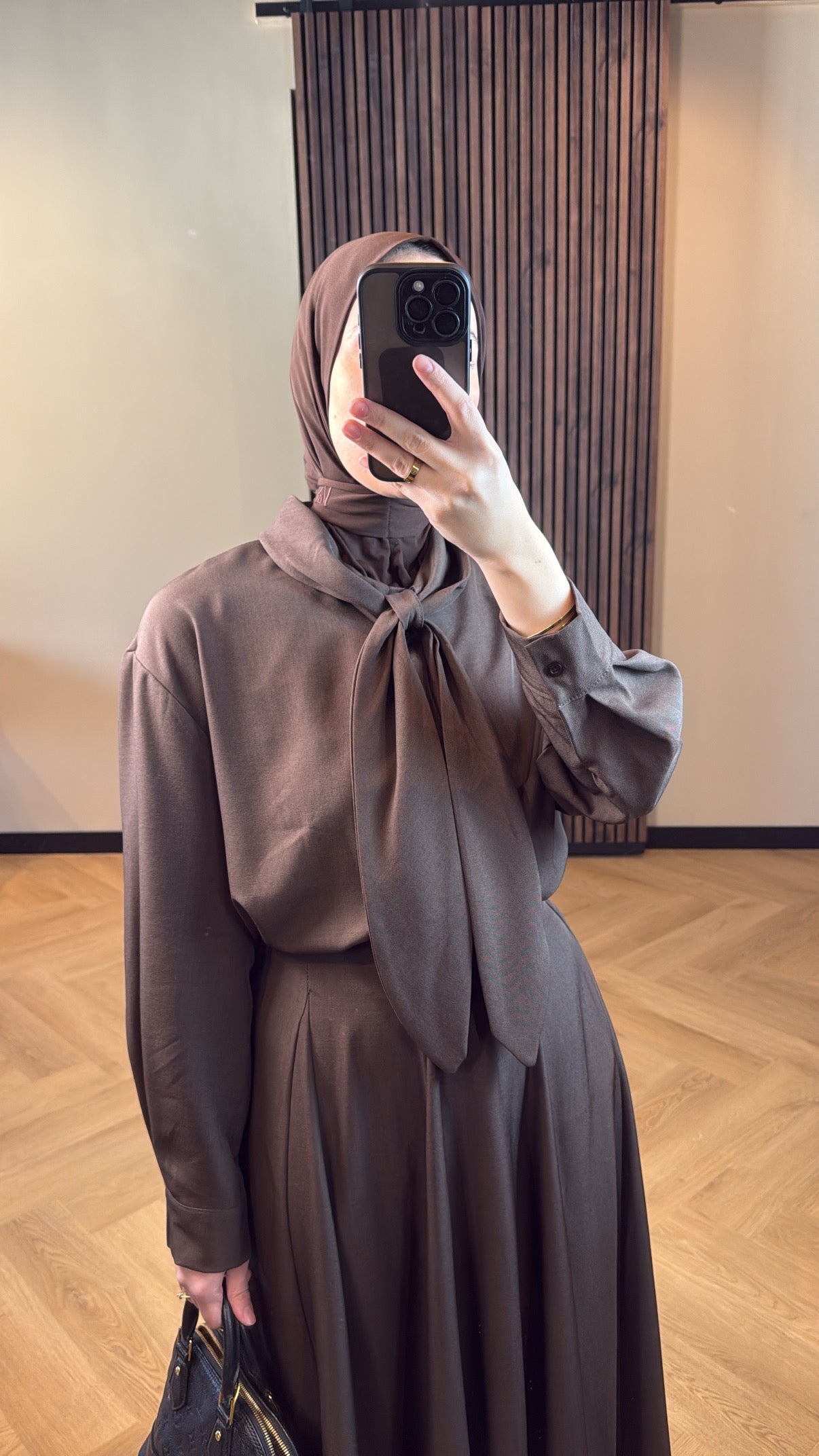 Skirt Set Ella - Brown