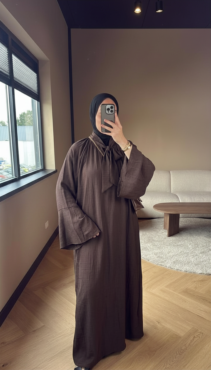 Dress Lara - Brown
