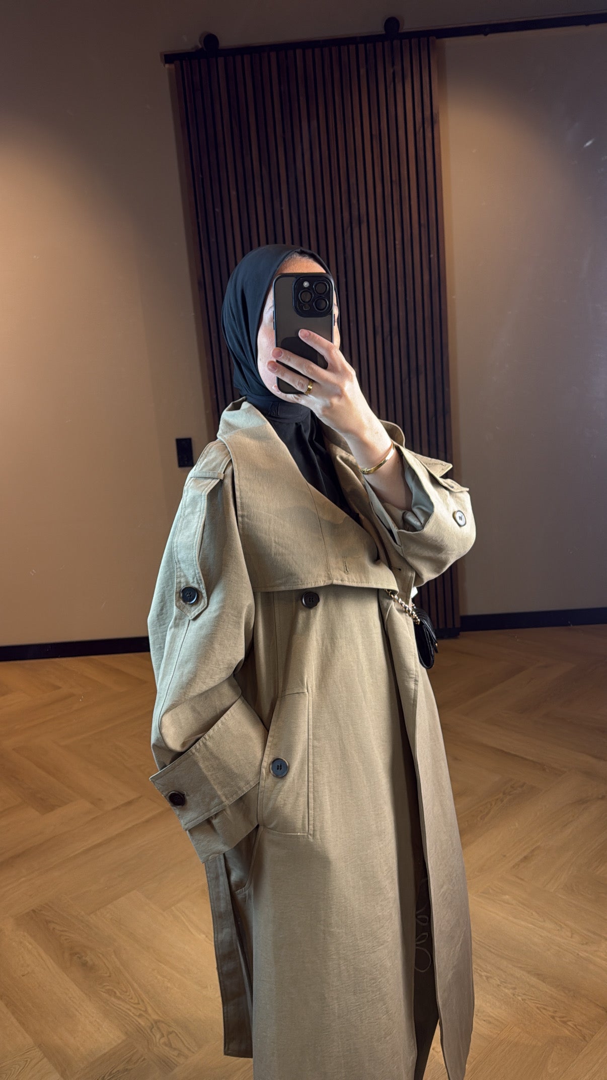 Trench Coat Isa - Dark beige