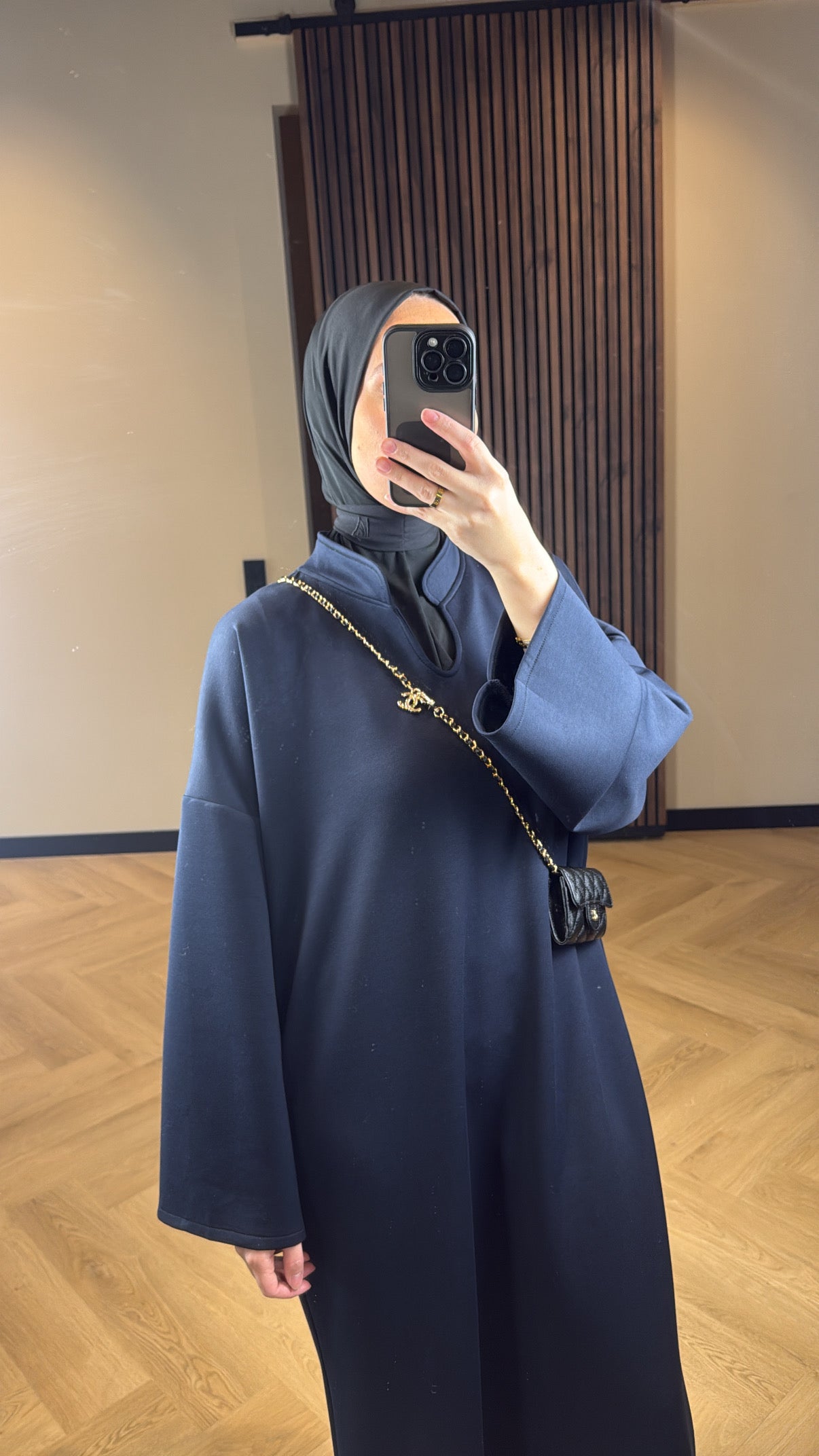 Jersey Dress Mia - Navy