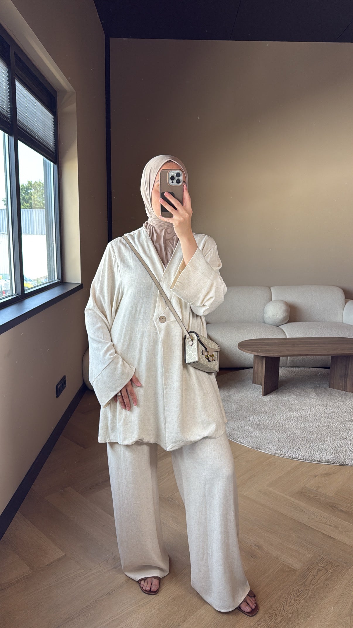 Two Piece Set Lara - Beige (TALL)