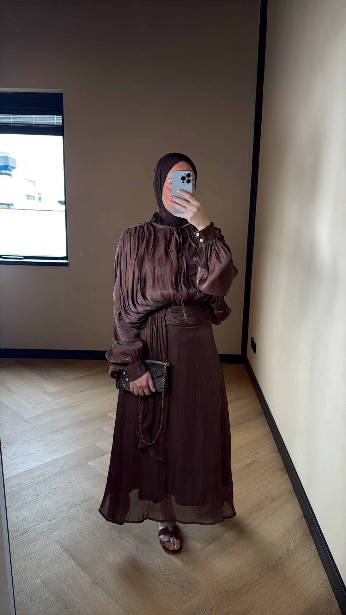 Dress Amalia - Brown