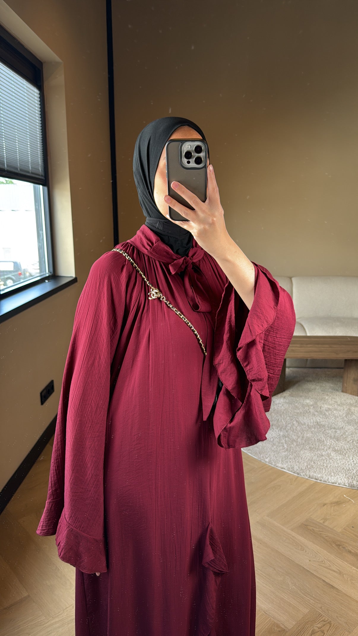 Dress Mae - Bordeaux