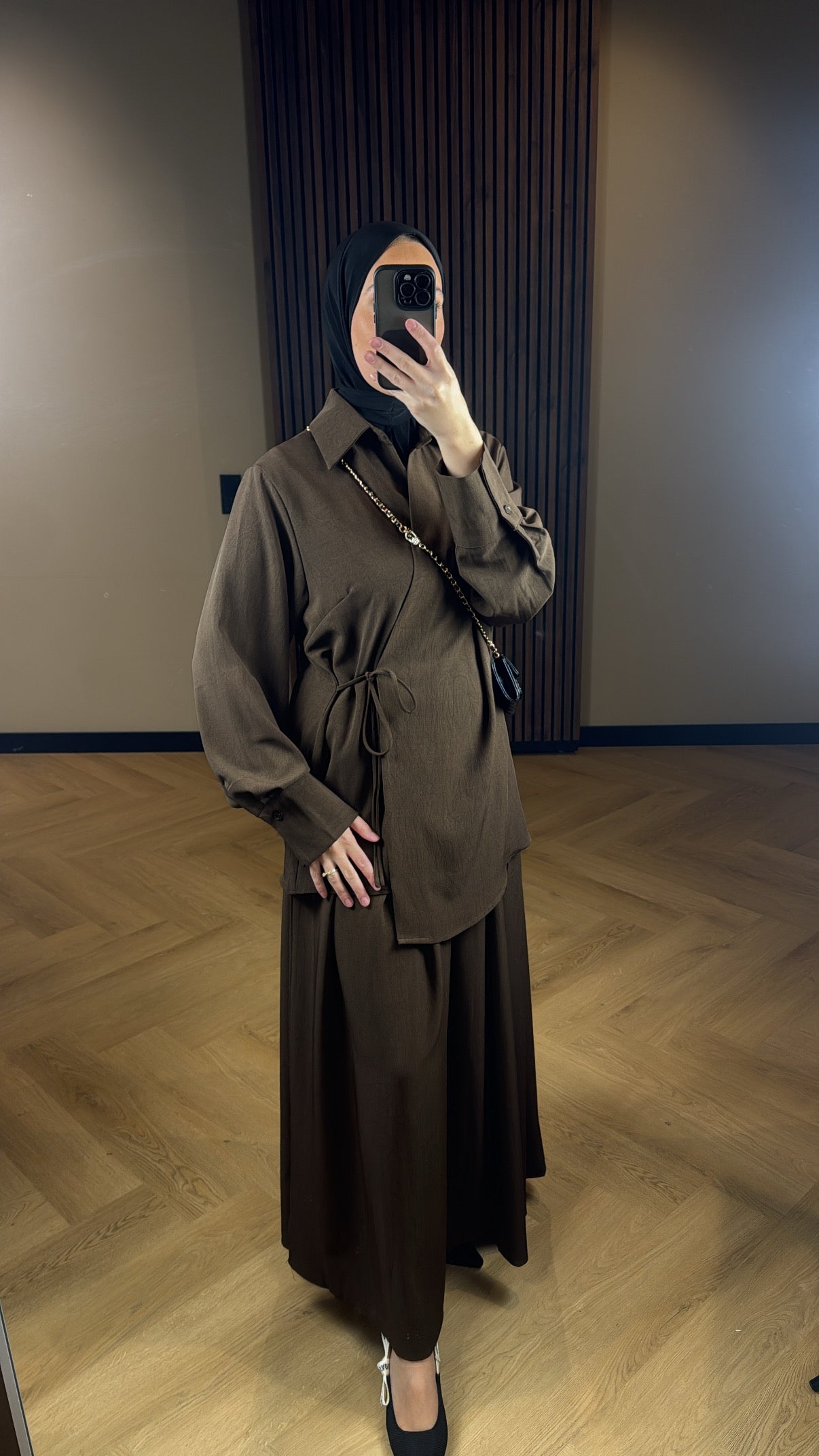 Skirt Set Mila - Brown