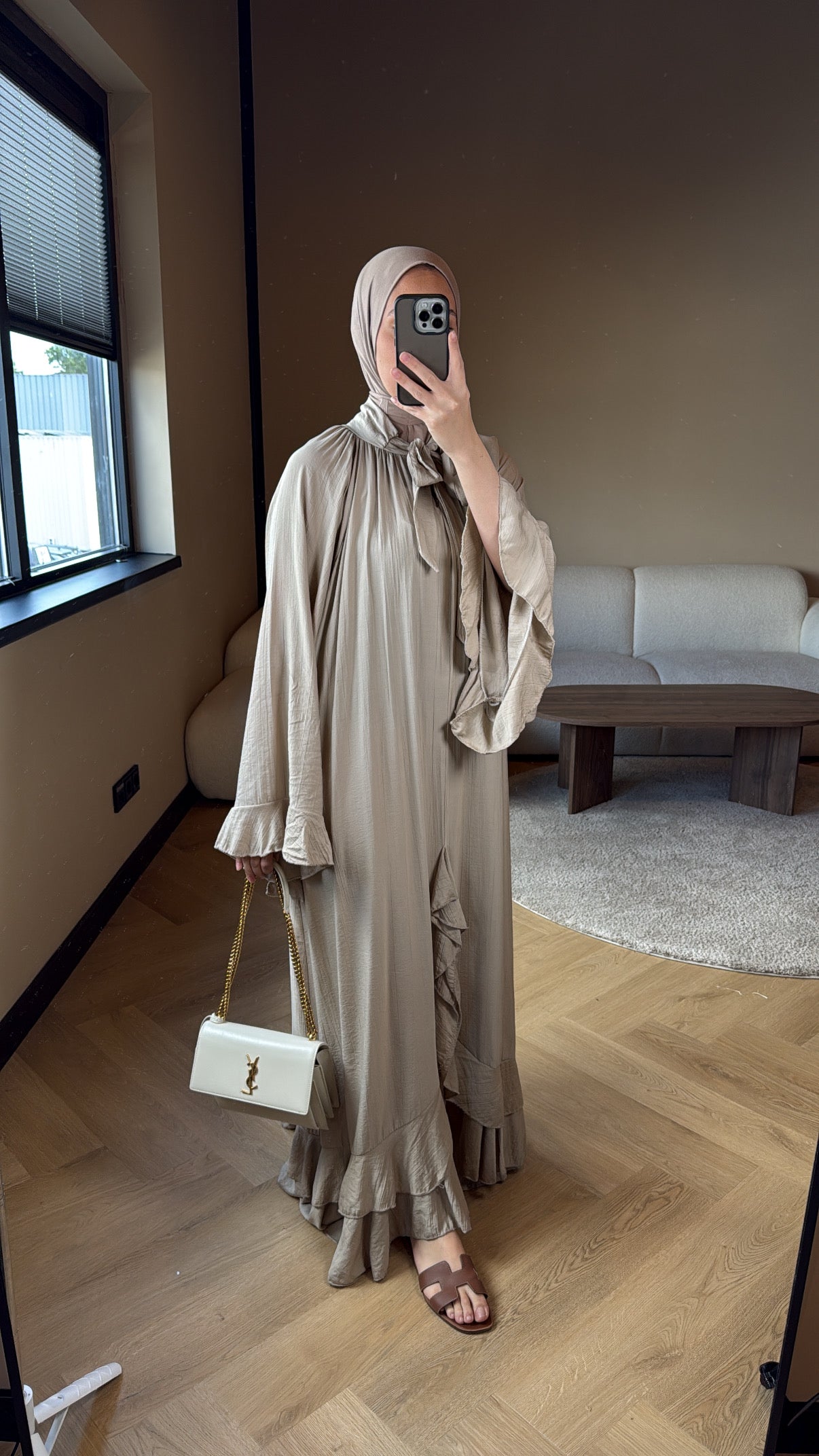 Dress Mae - Taupe