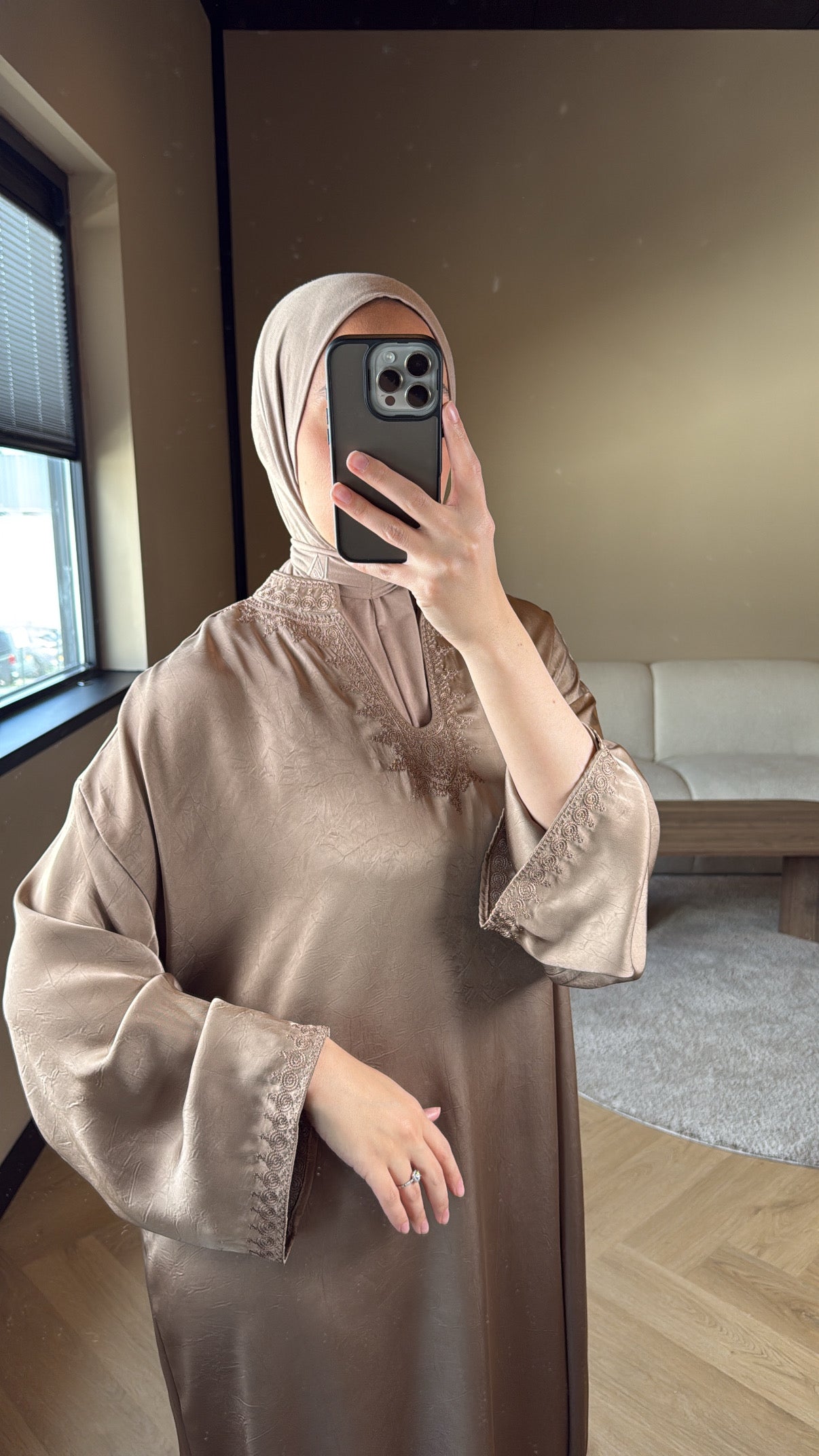 Dress Saar - Taupe