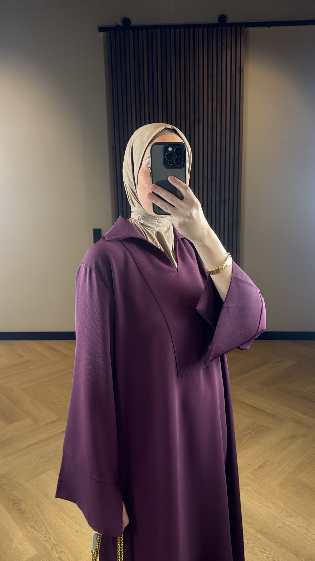 Abaya Safa - Purple