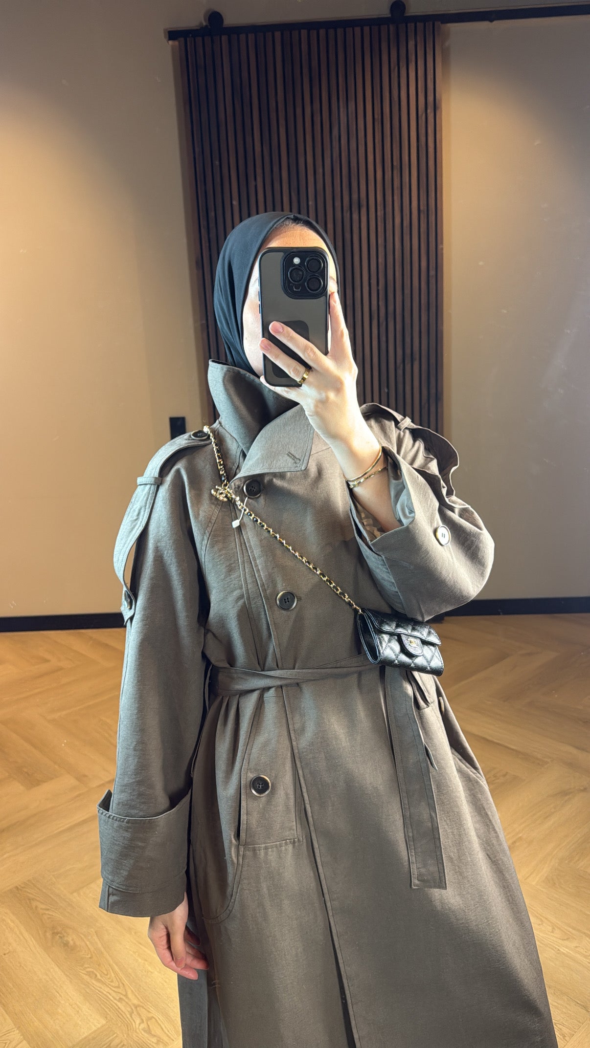 Trench Coat Isa - Kaki