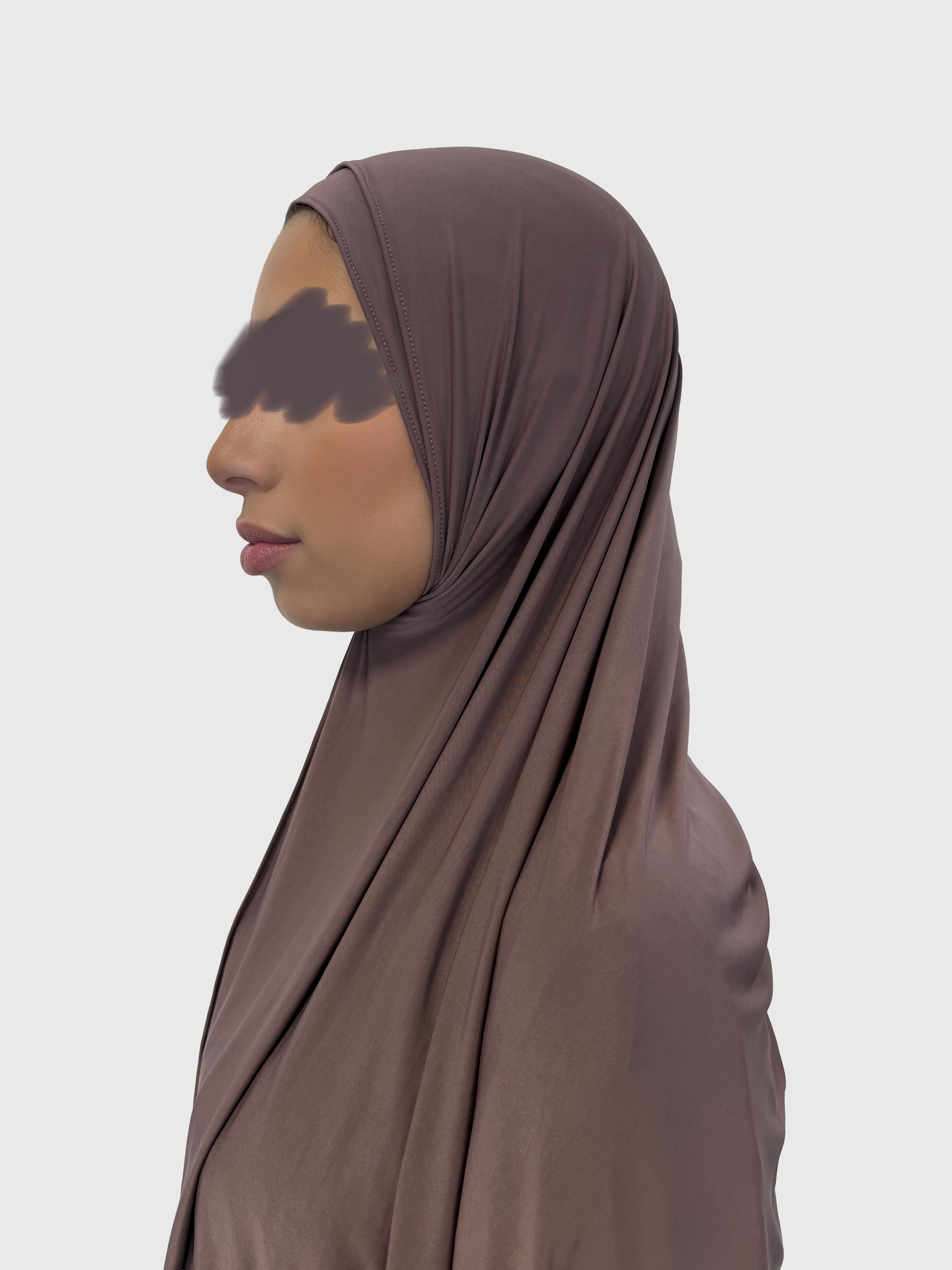 Liquid Jersey Scarf - Mauve