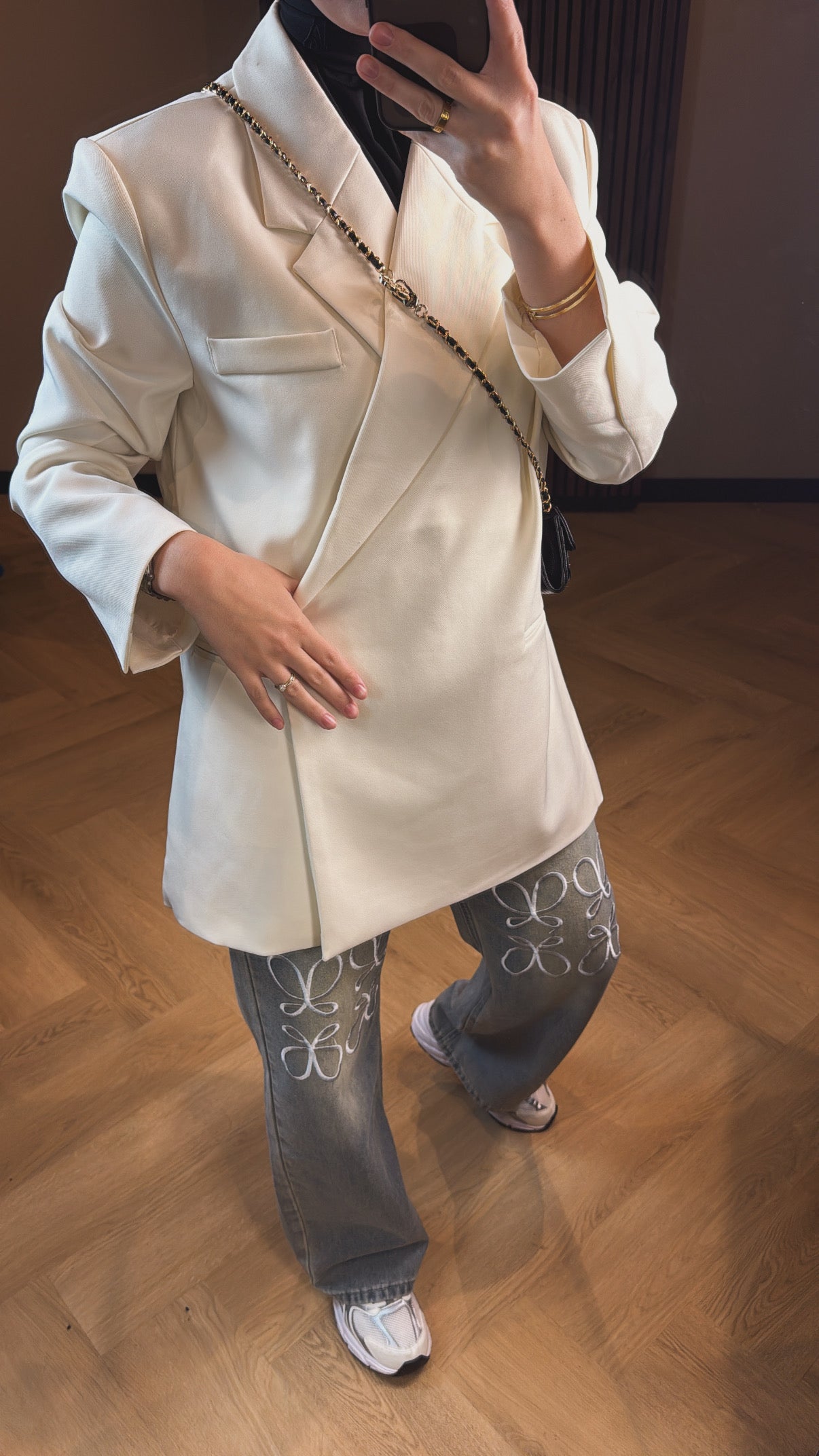 Oversized Blazer Mina - Off White