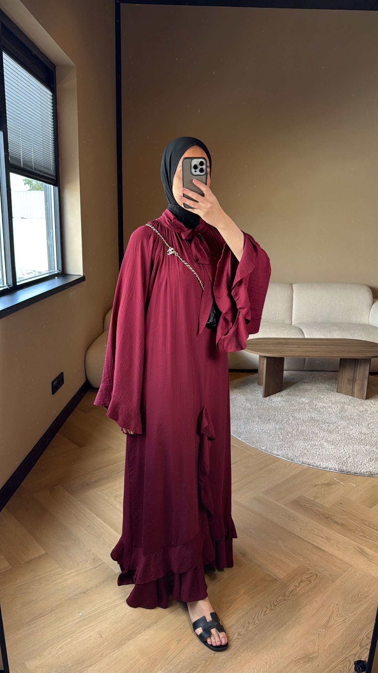 Dress Mae - Bordeaux