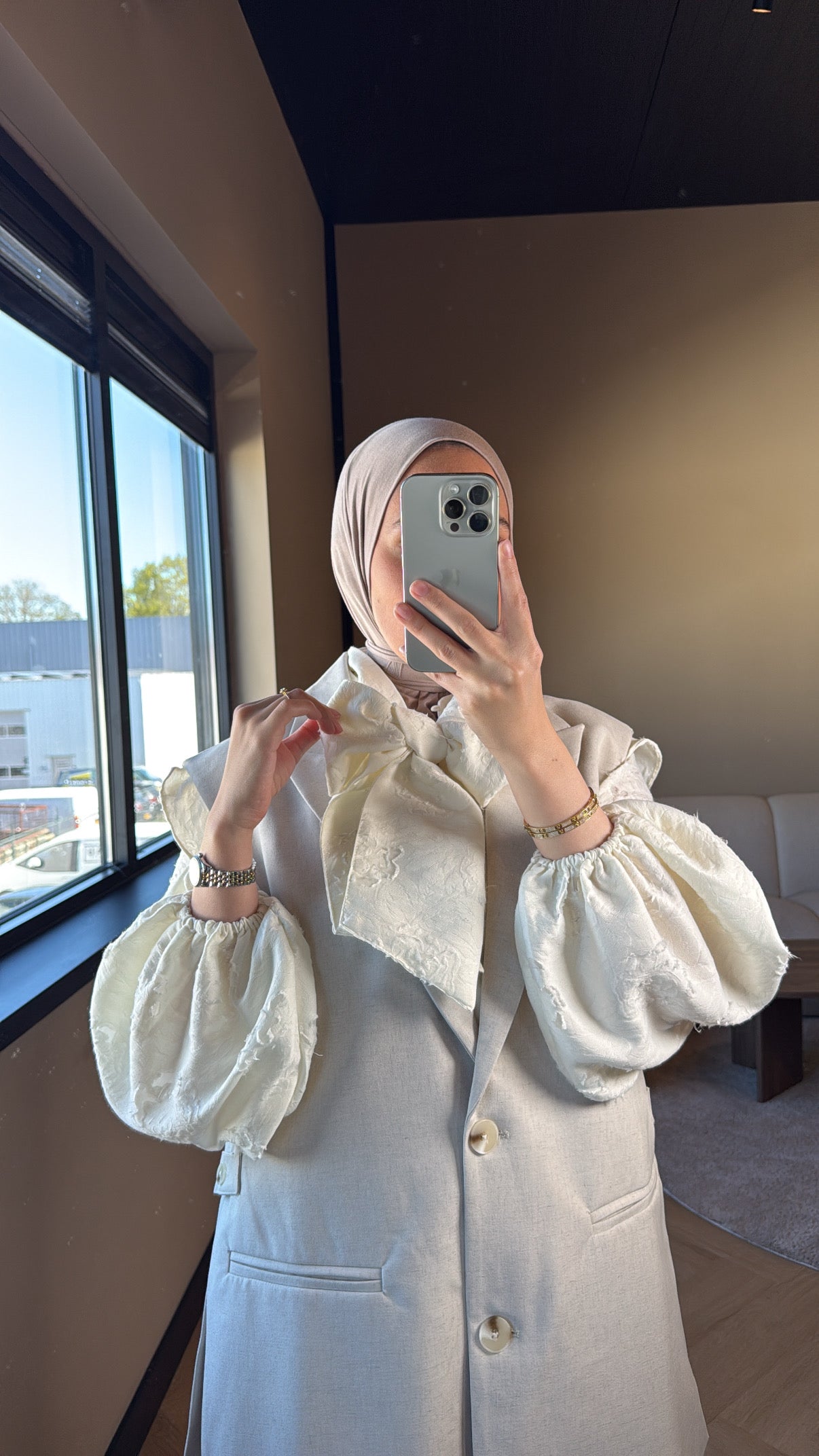 Blouse Diana - Creme