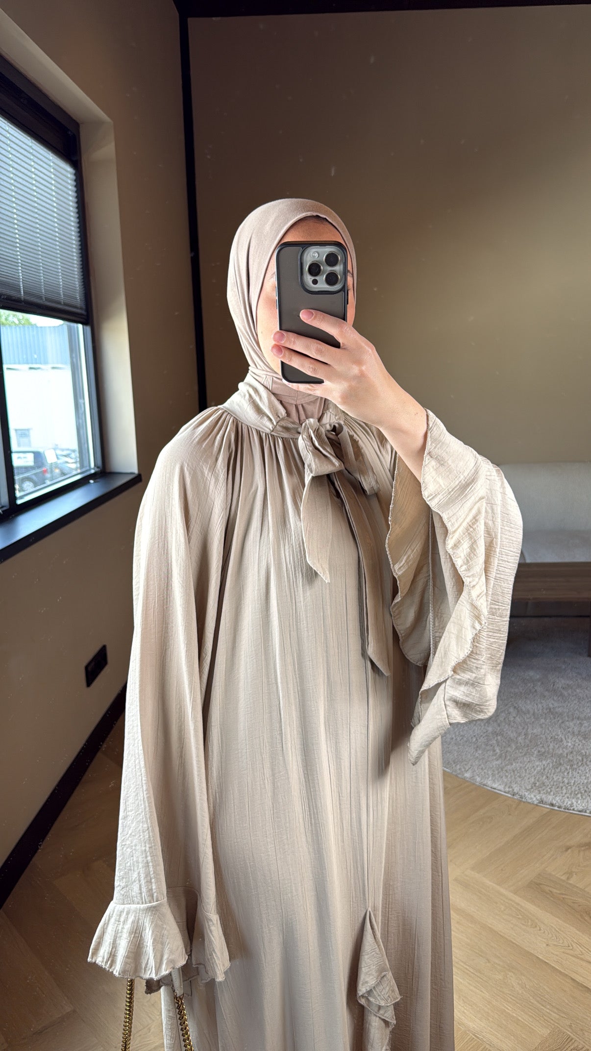 Dress Mae - Taupe