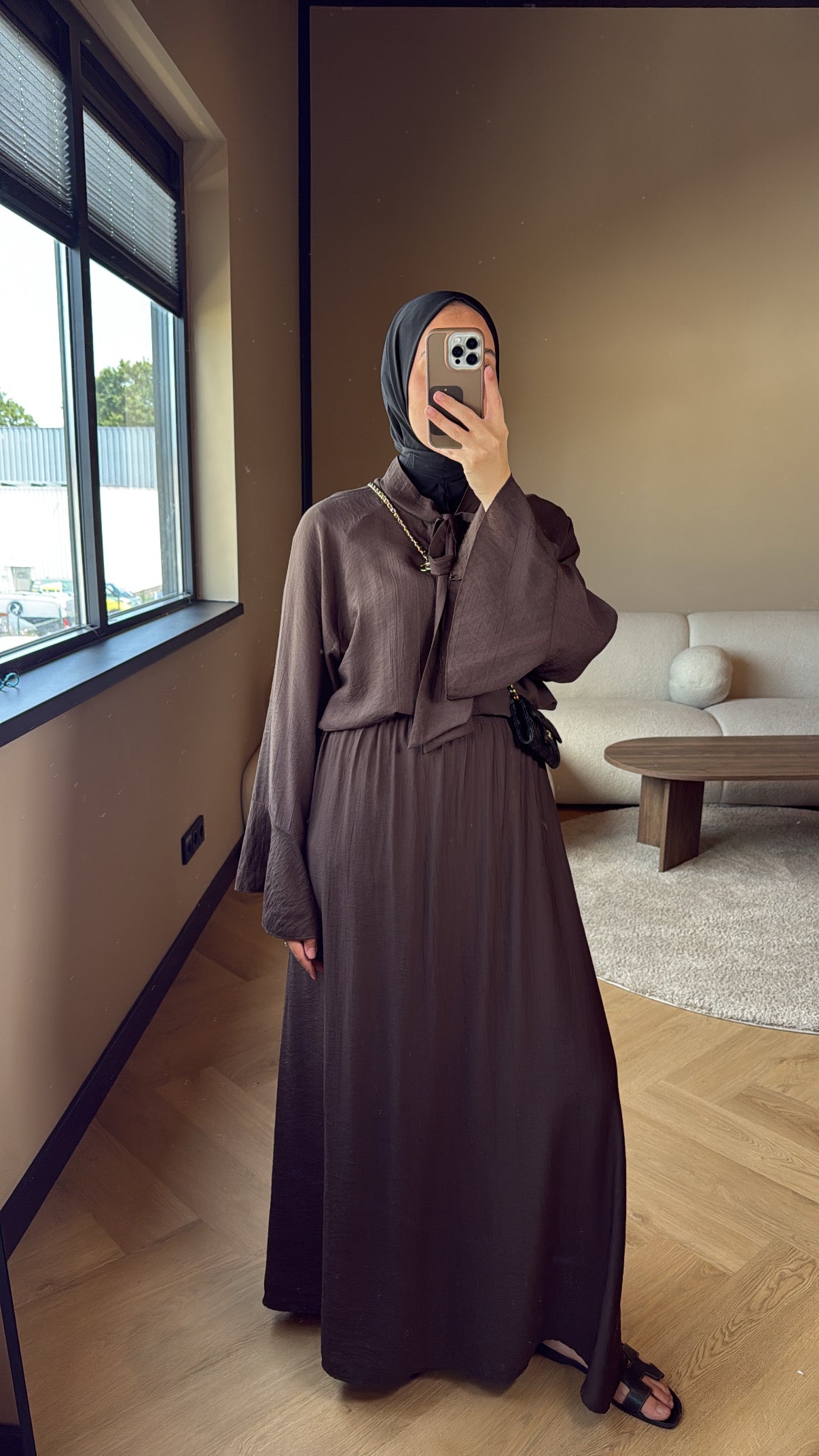 Skirt Set Luna - Brown