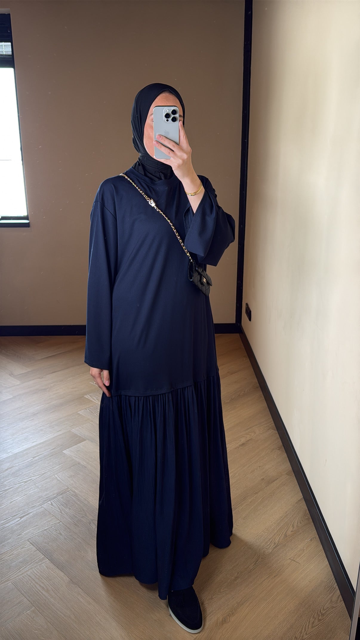 Longsleeve Dress - Navy