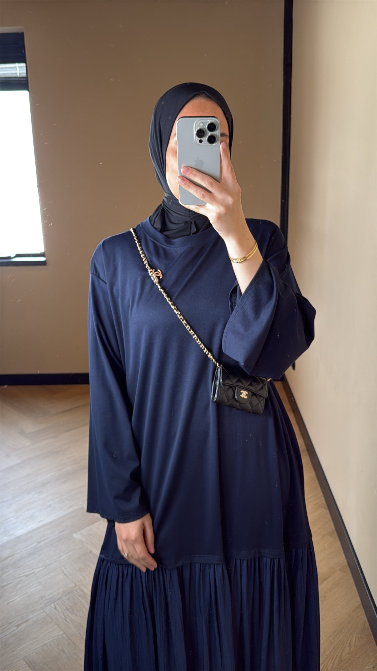 Longsleeve Dress - Navy