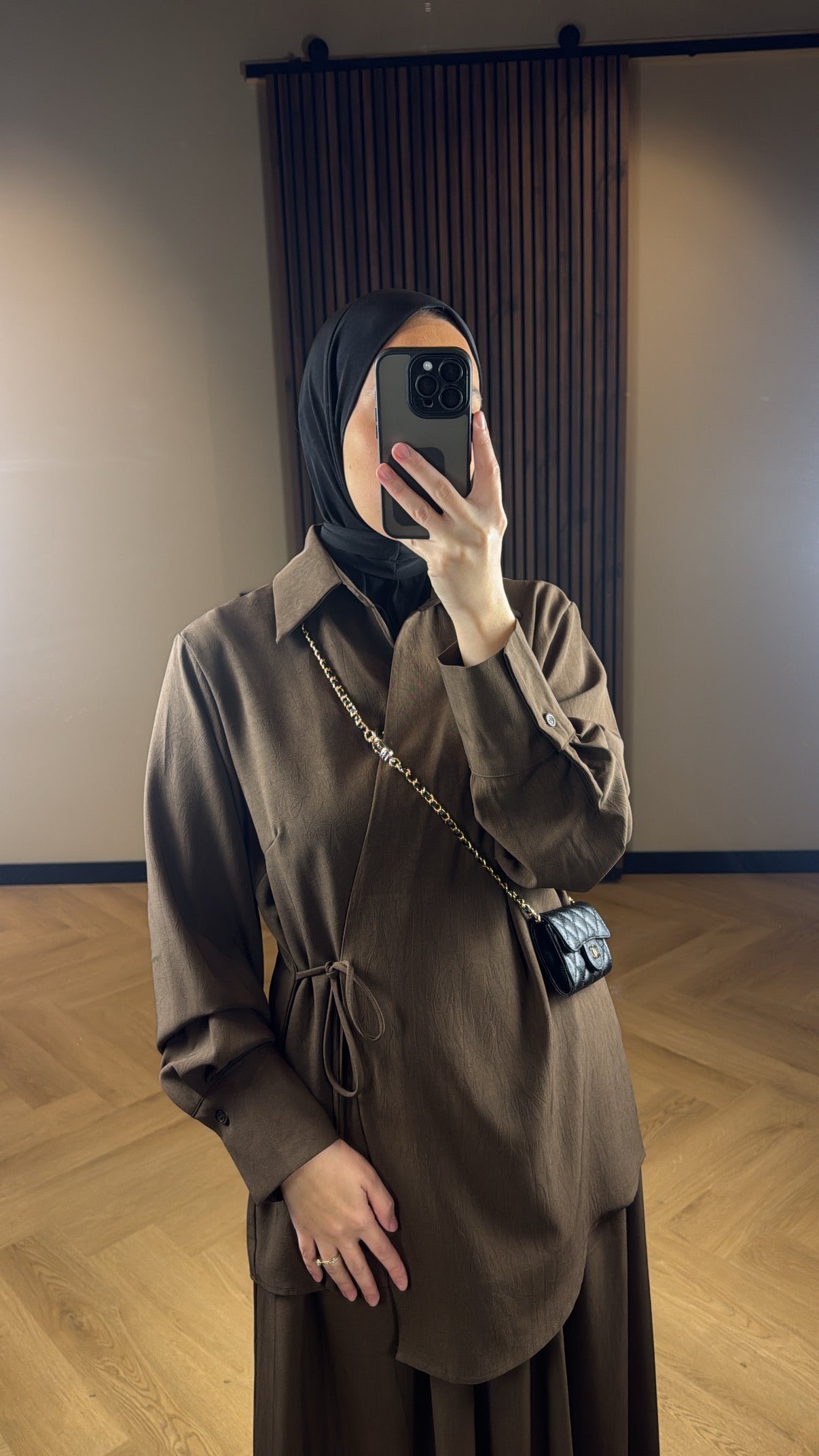 Skirt Set Mila - Brown