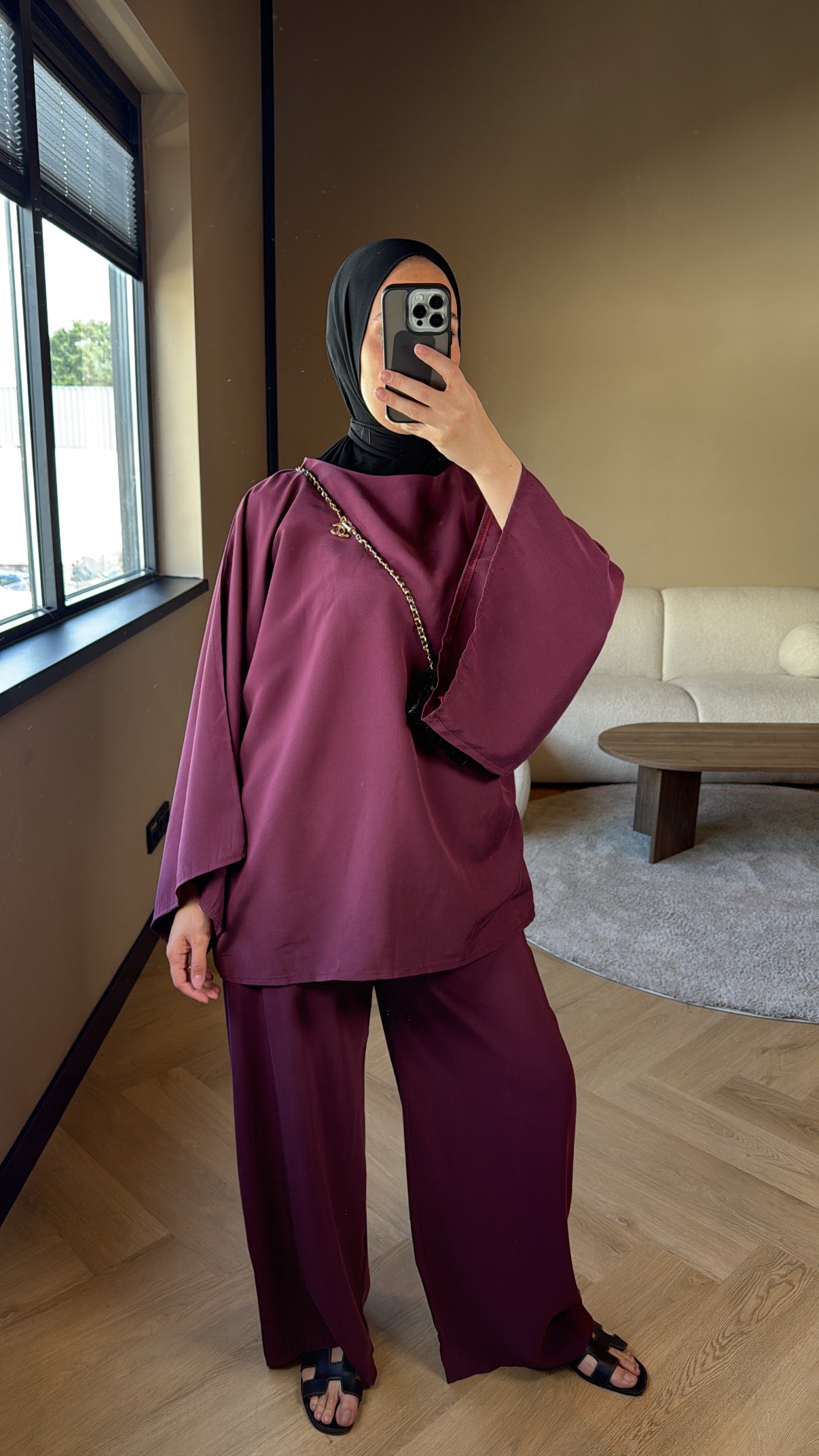Two Piece Set Nora - Burgundy