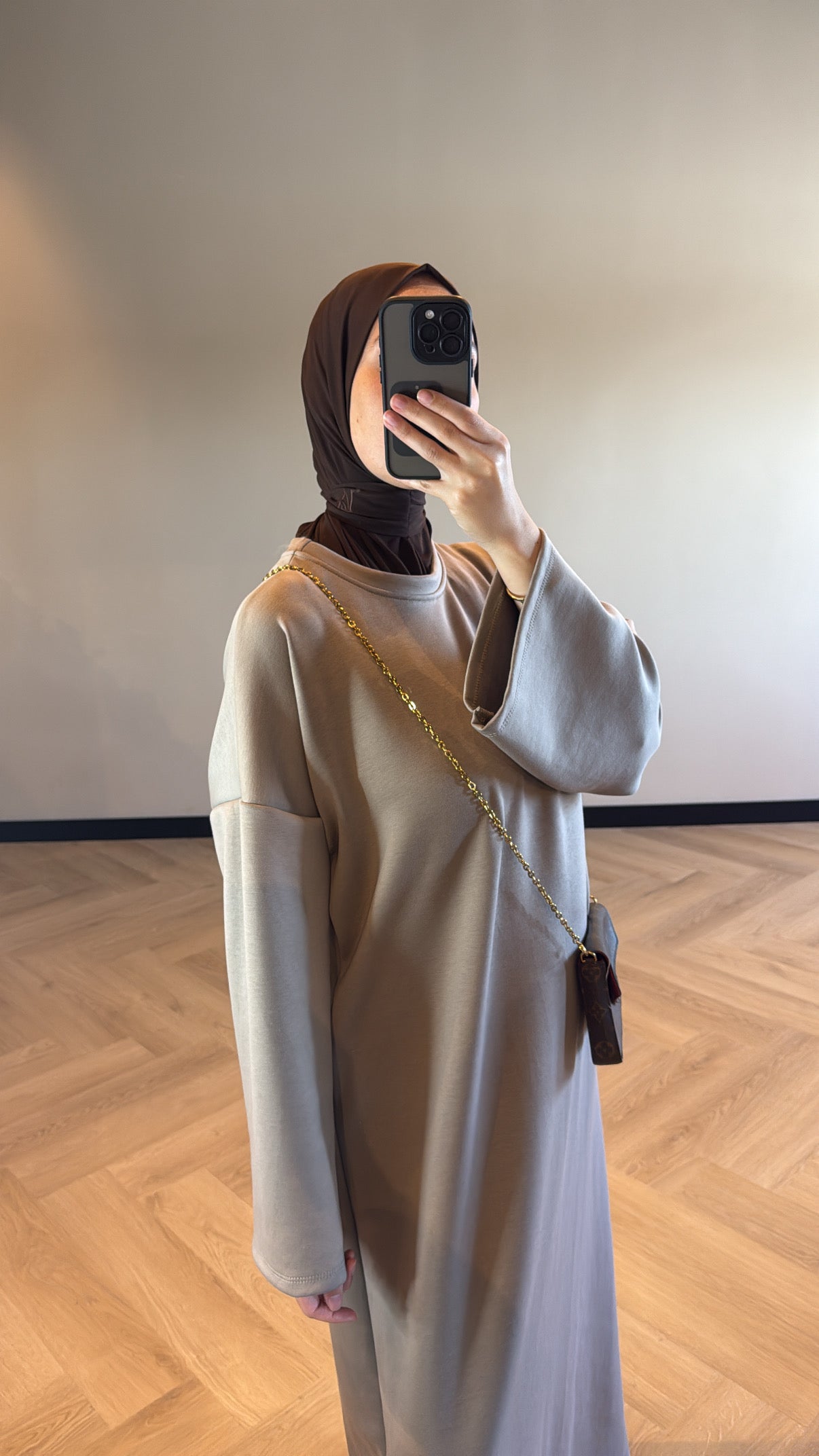 Comfy Dress Luna - Taupe