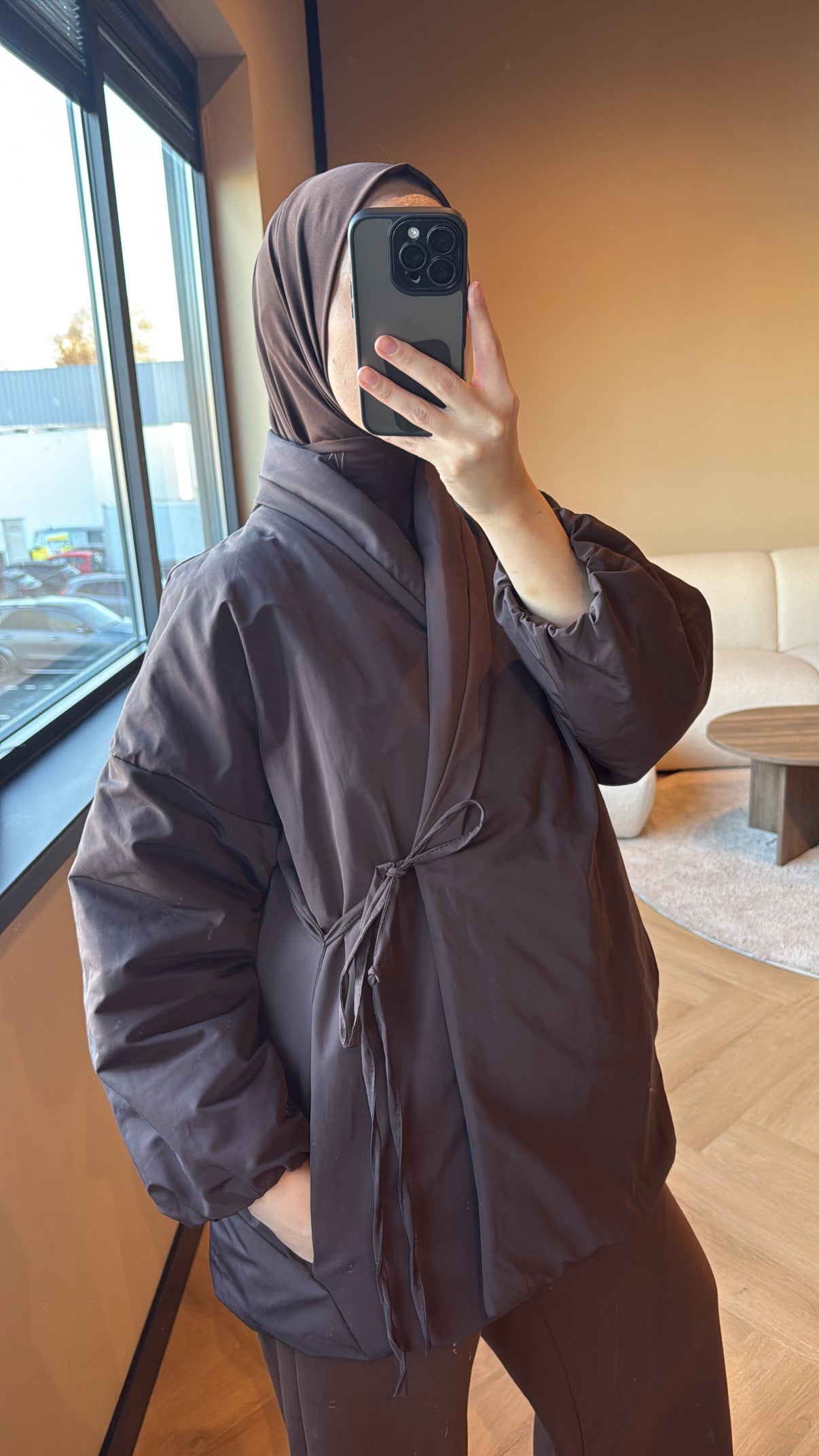 Vest Khadija - Brown