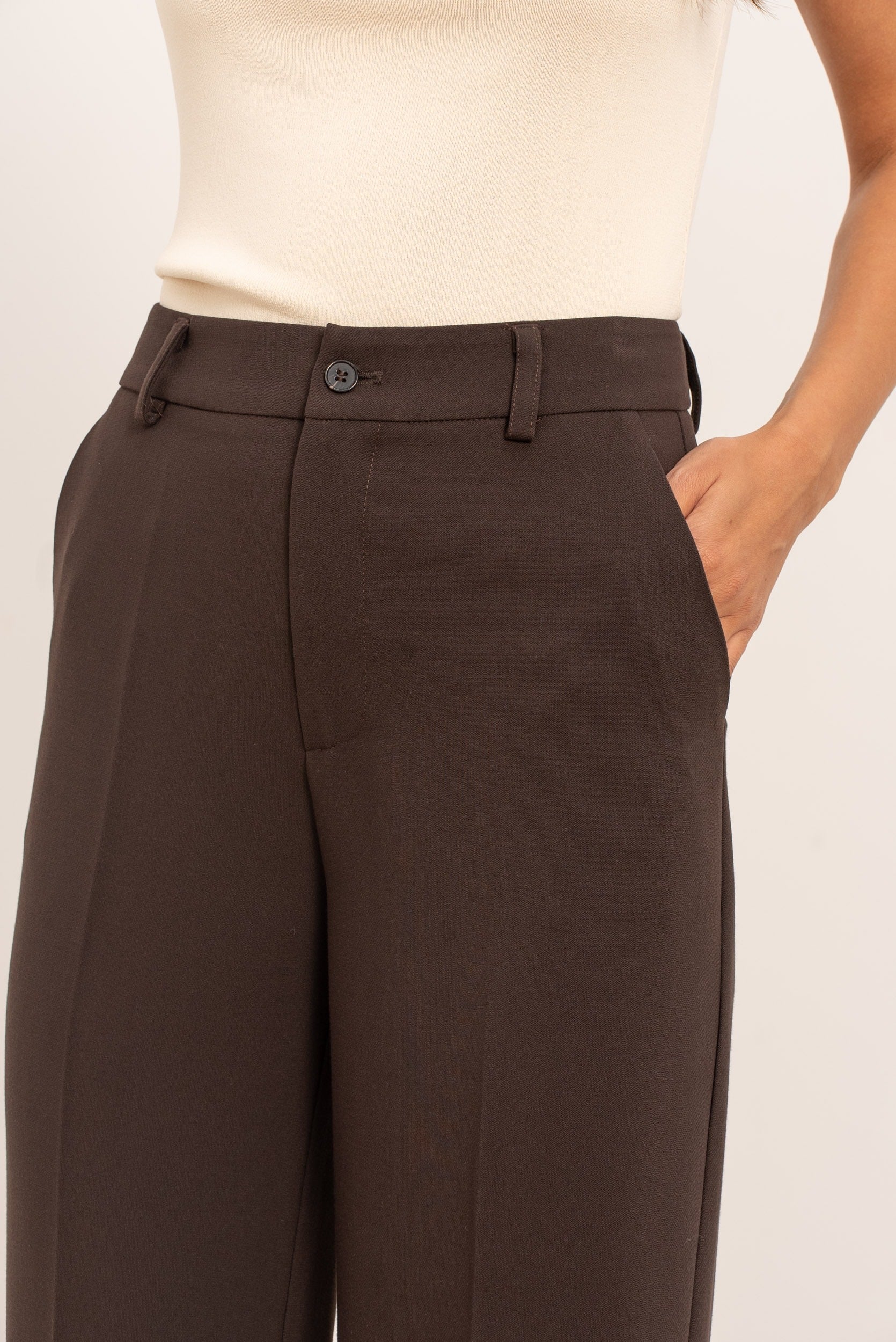 Pantalon Kenza - Brown