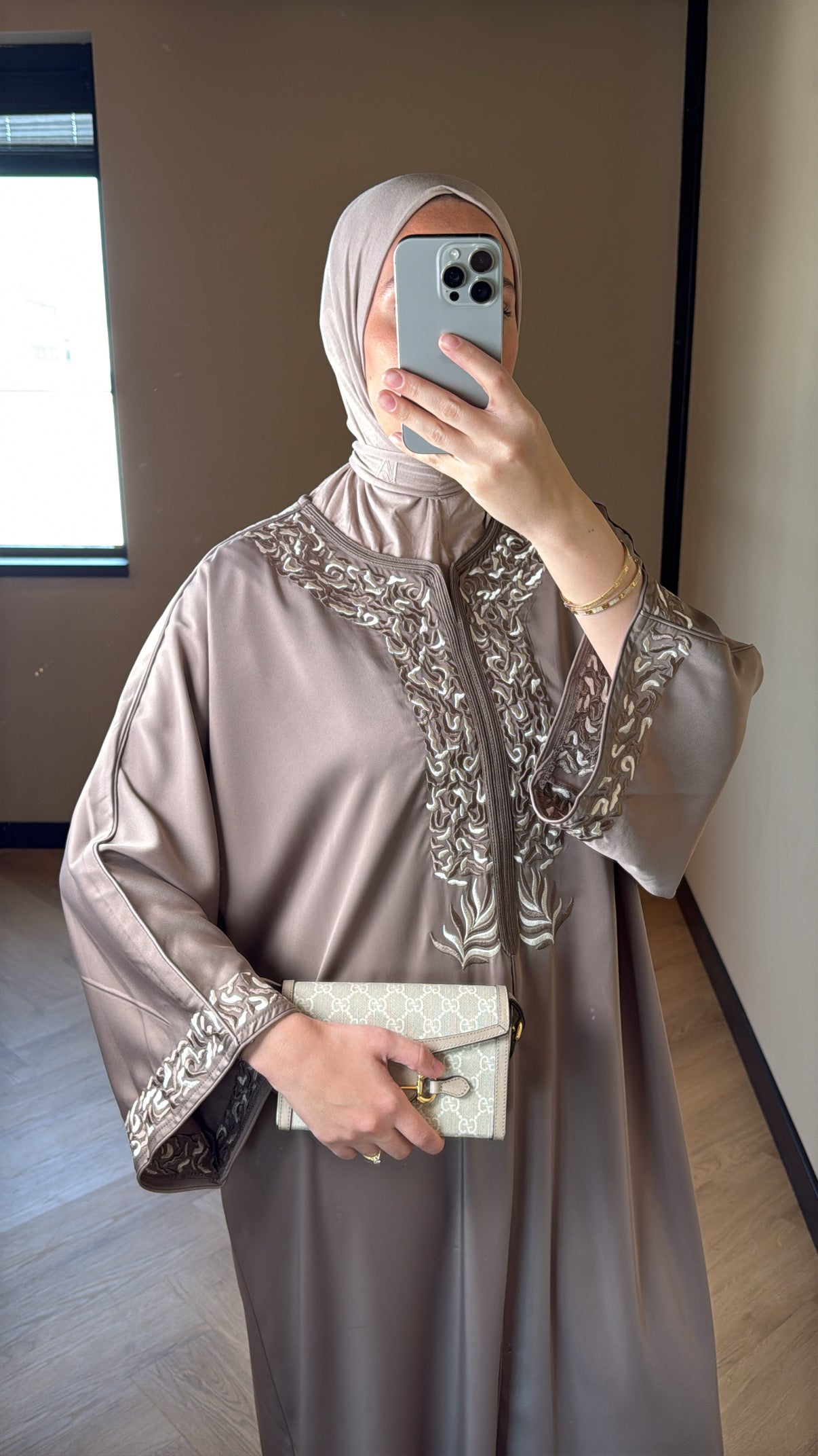Abaya Luna - Brown