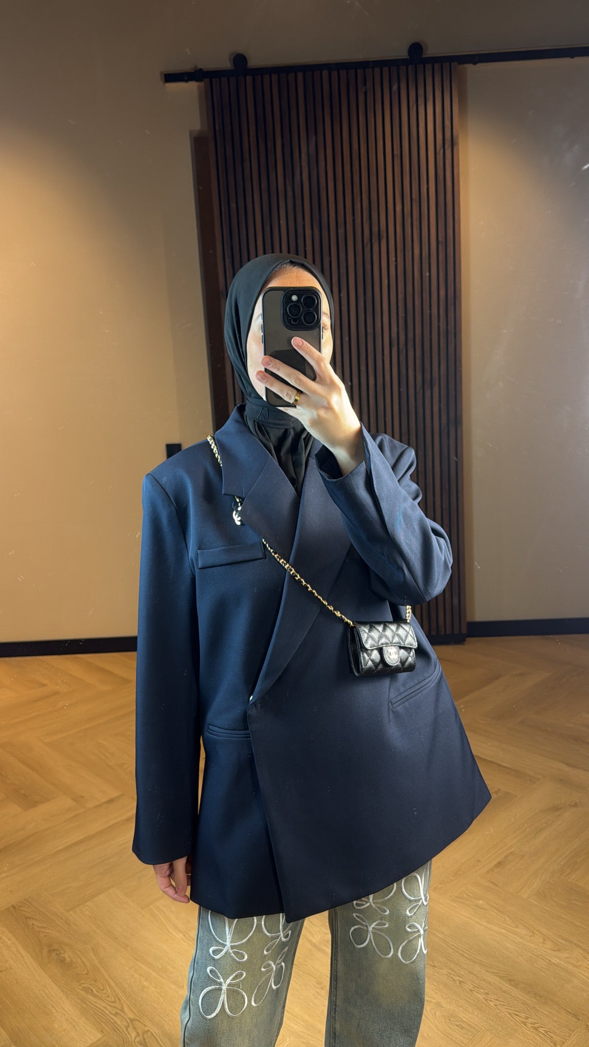 Oversized Blazer Mina - Navy