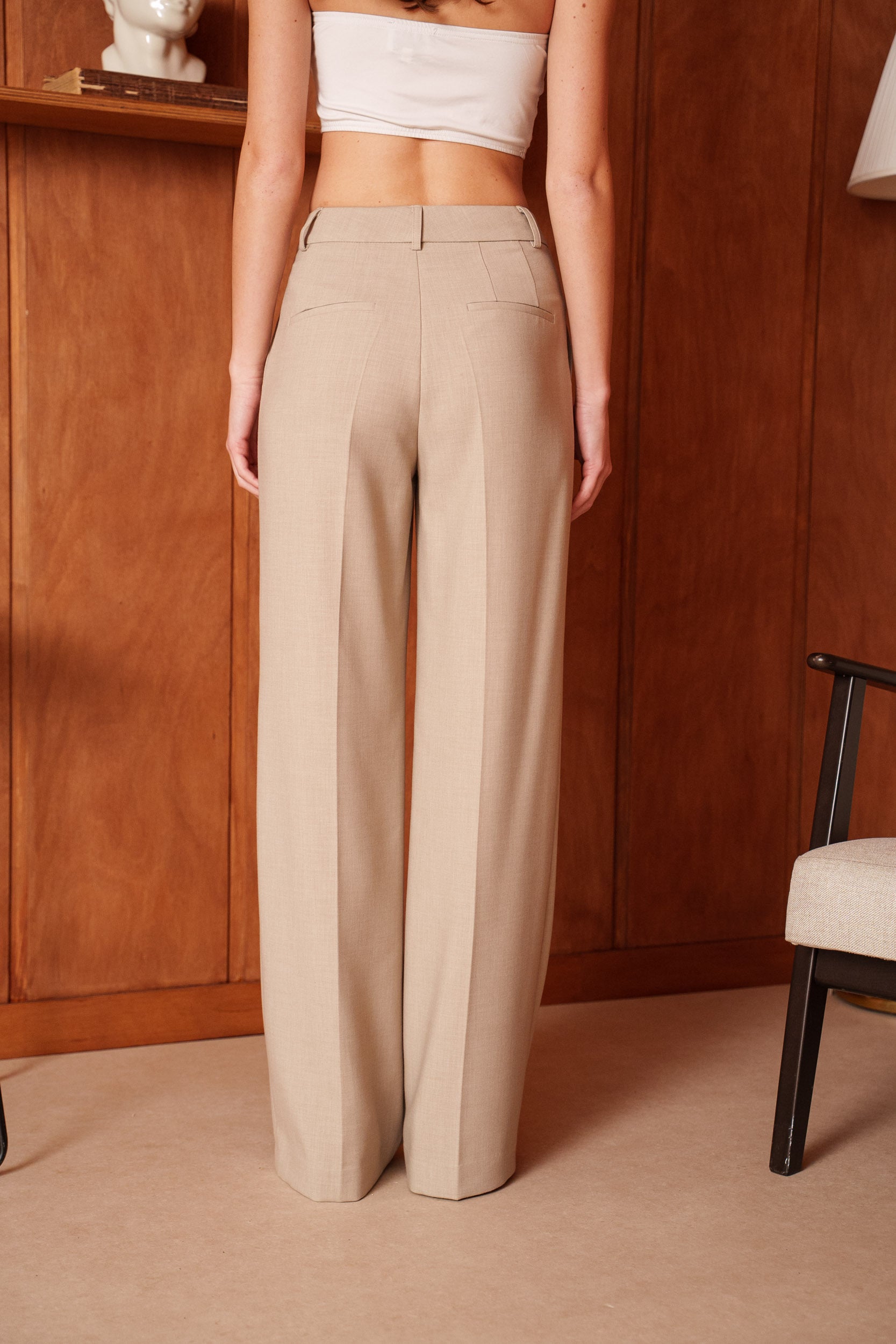 Pantalon Kenza - Light Taupe