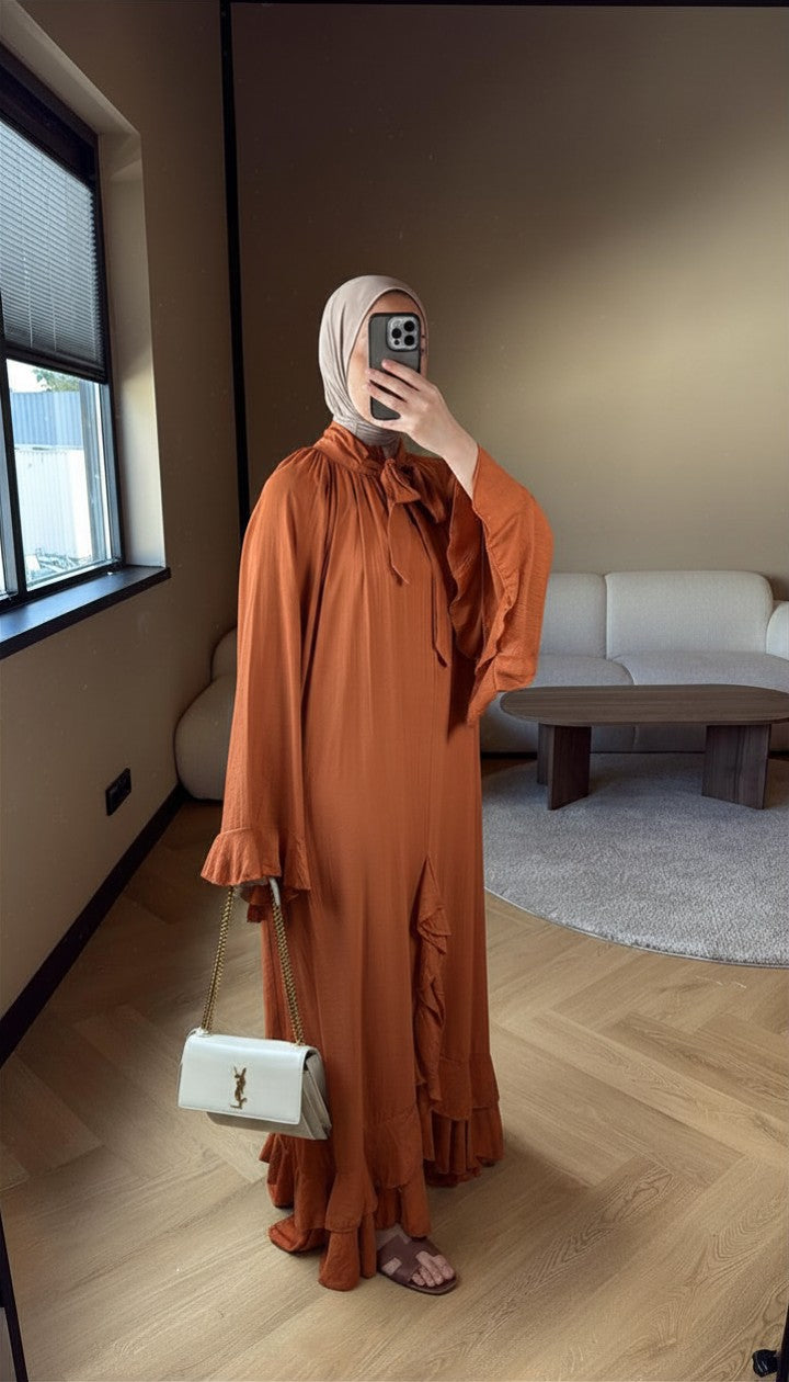 Dress Mae - Terracotta