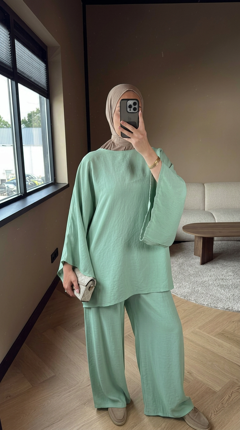 Two Piece Set Nora - Mint Green