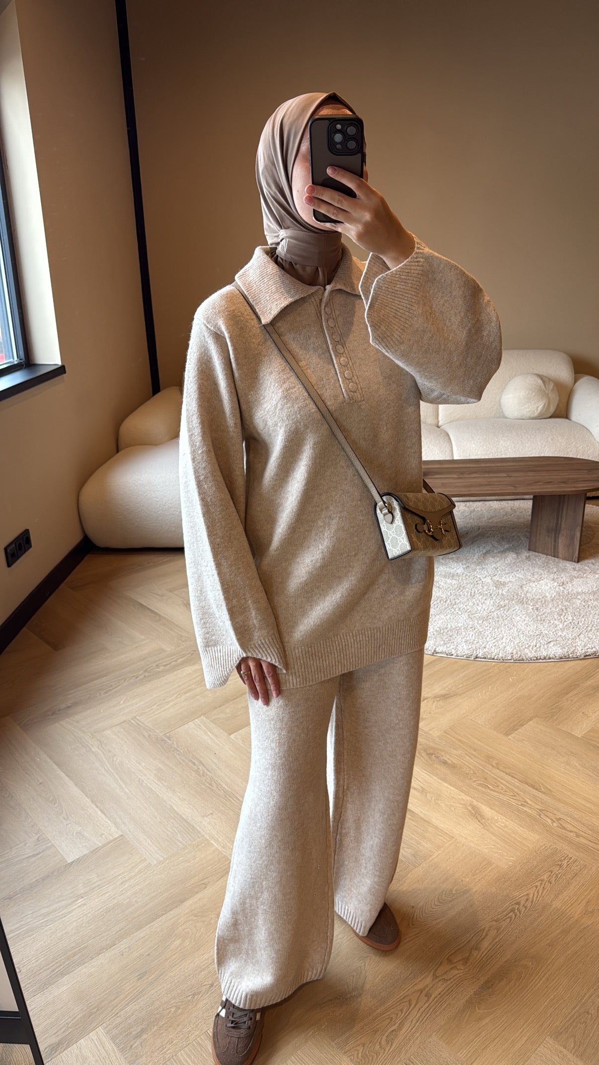 Two Piece Set Karima - Creme