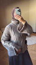 Knit Sweater - Taupe