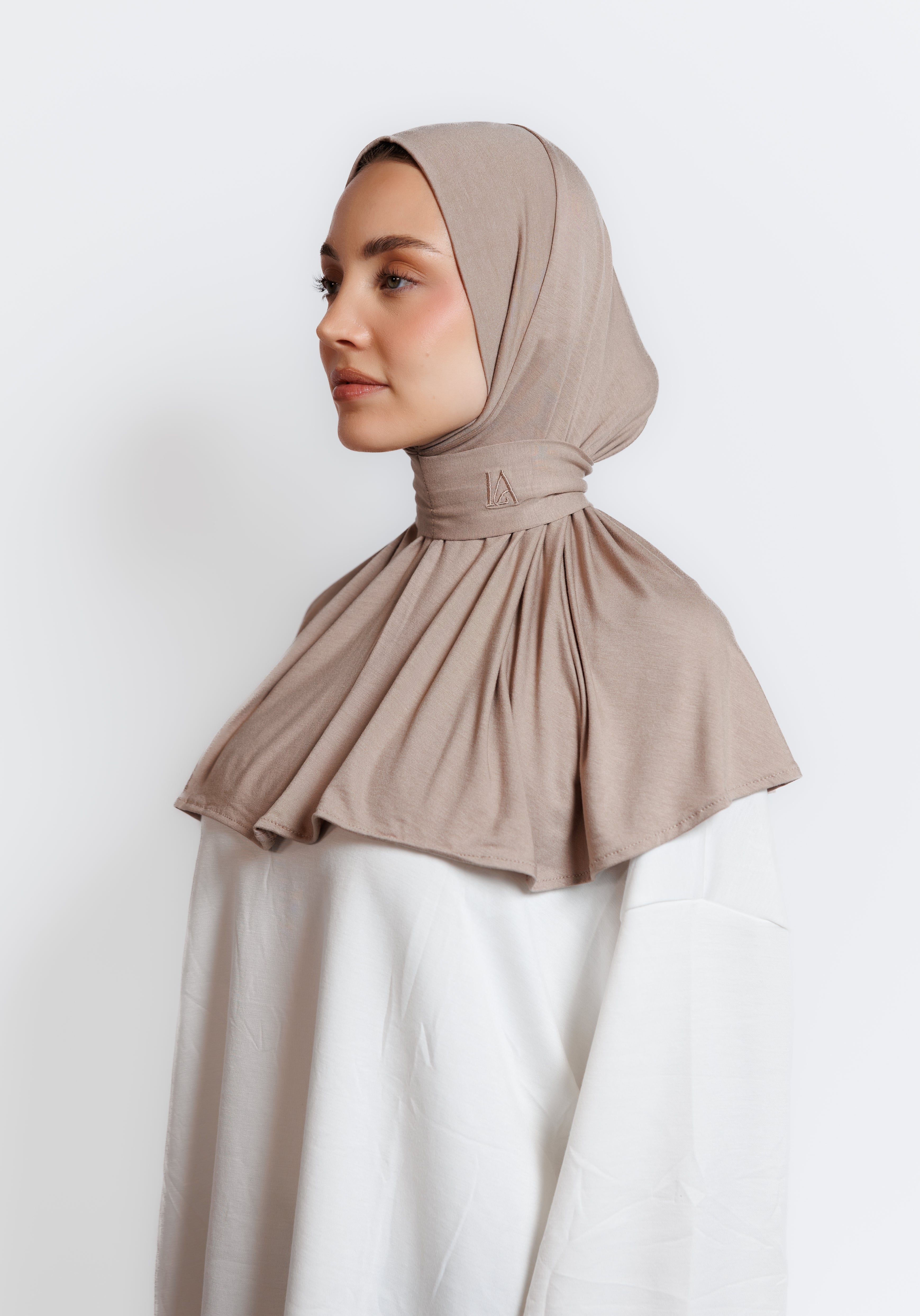 Bamboo Signature Scarf - Dark Beige