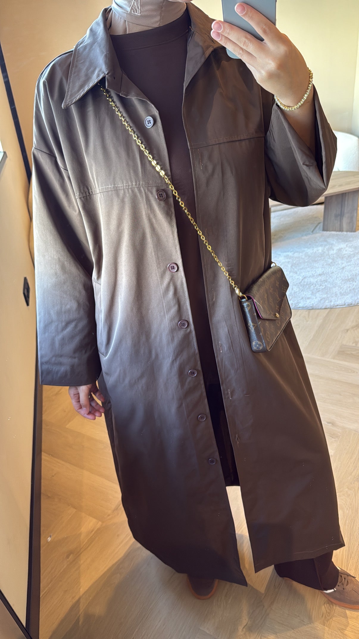 Coat Layla - Brown