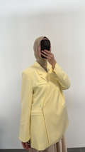 Oversized Blazer Mina - Butter Yellow