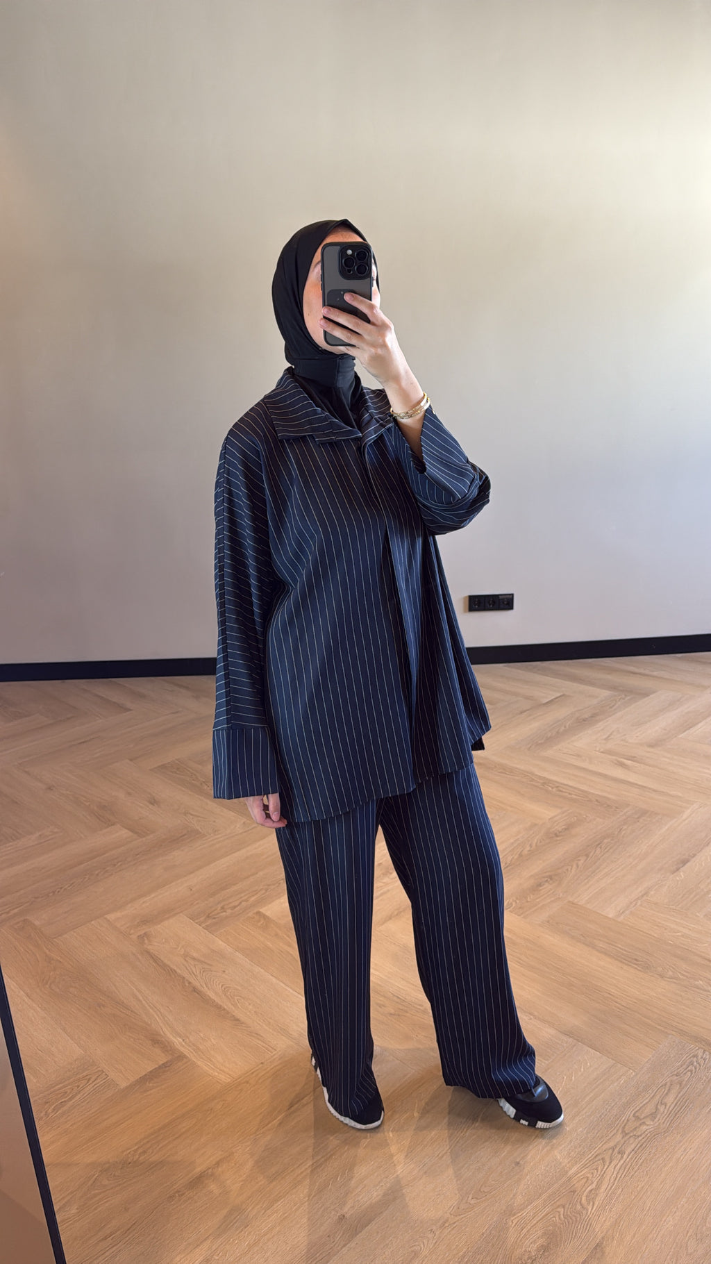 Striped Set Aya - Blue