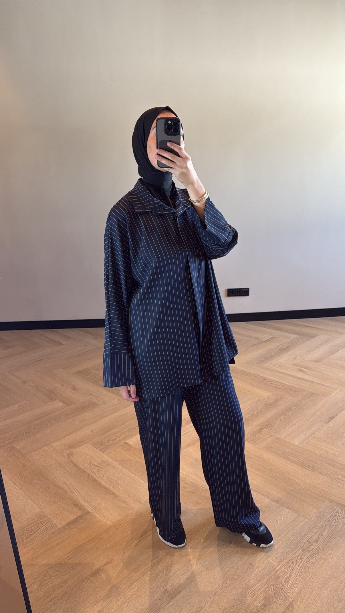 Striped Set Aya - Blue