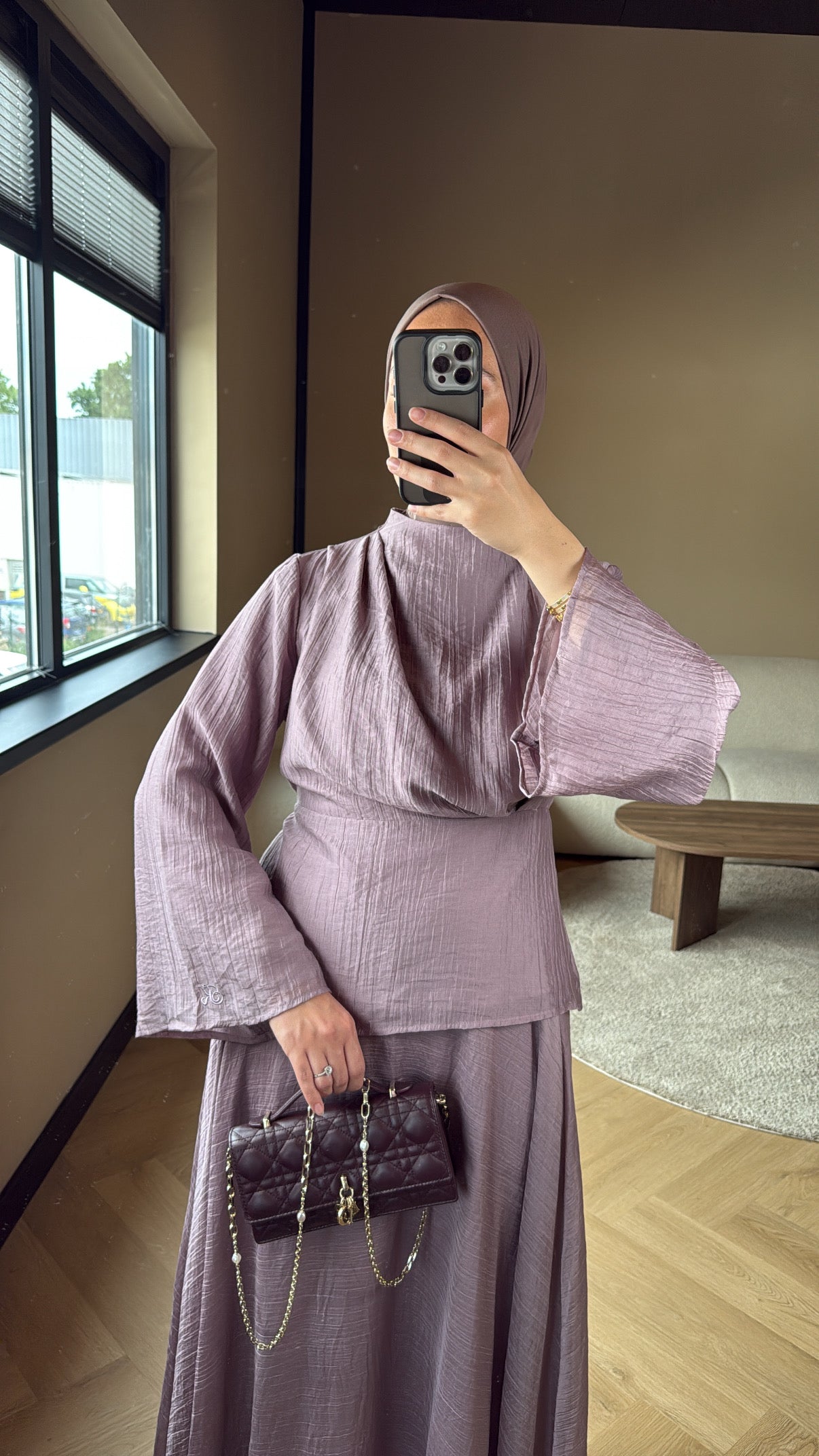 Skirt Set Maysa - Rose