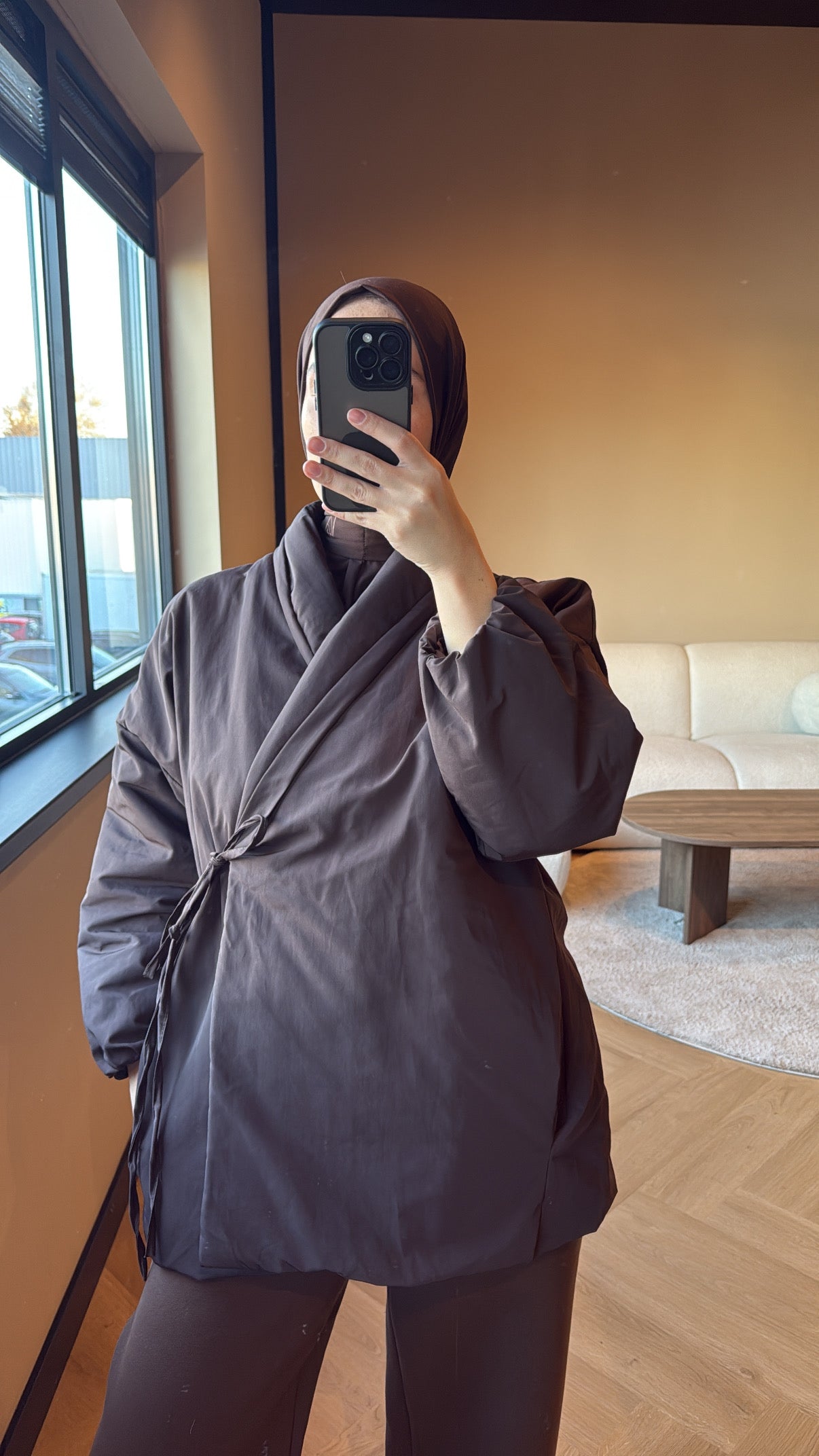 Vest Khadija - Brown