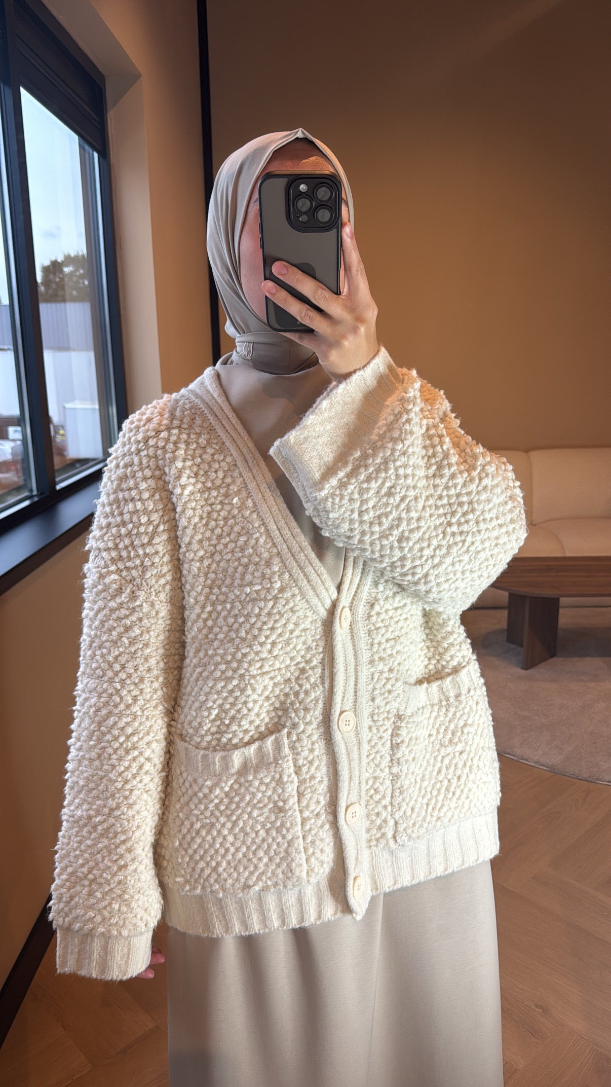 Cardigan Rania - Creme