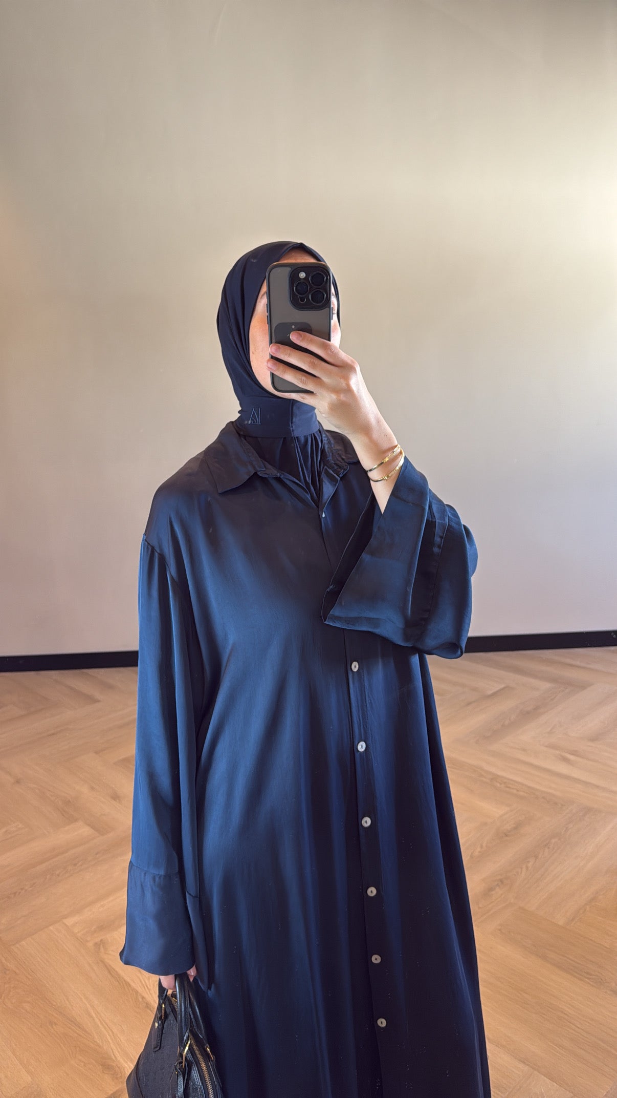 Blouse Dress Yasmine - Navy