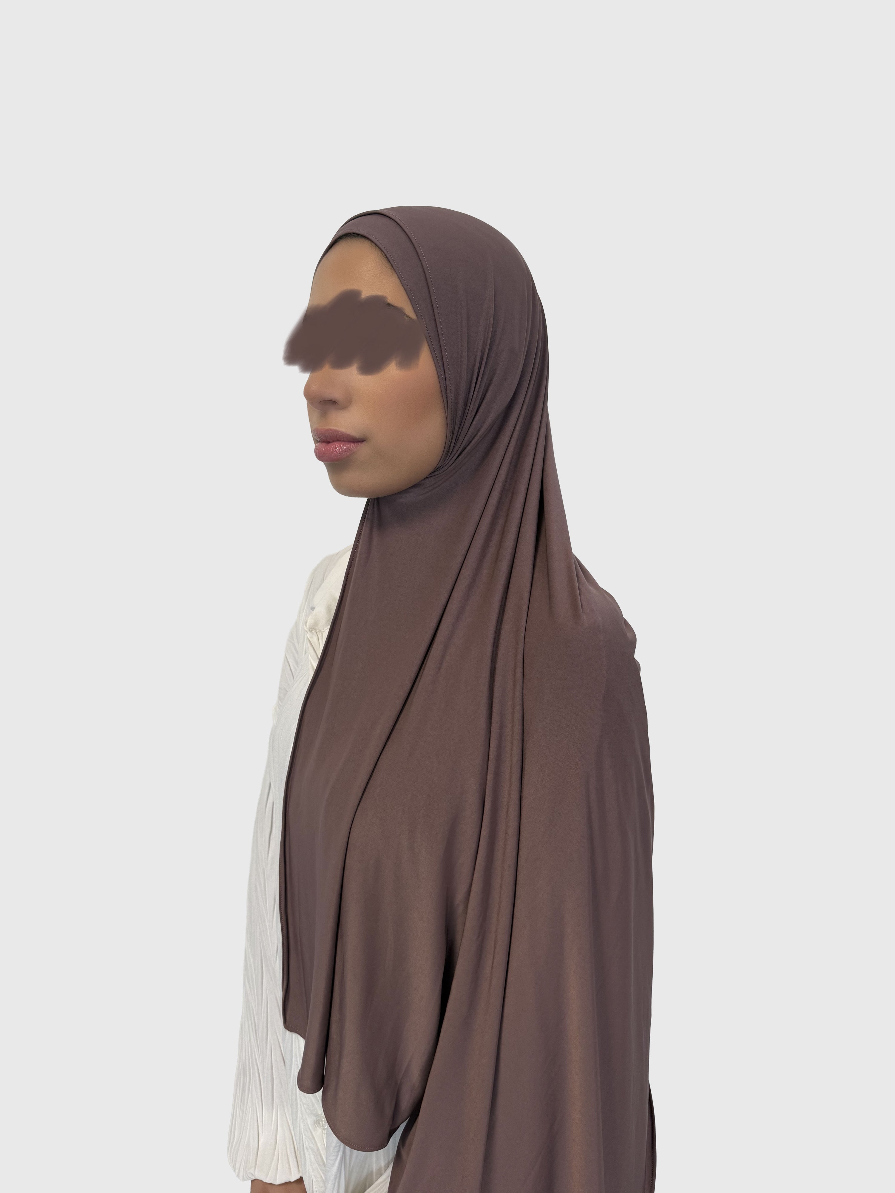 Liquid Jersey Scarf - Mauve