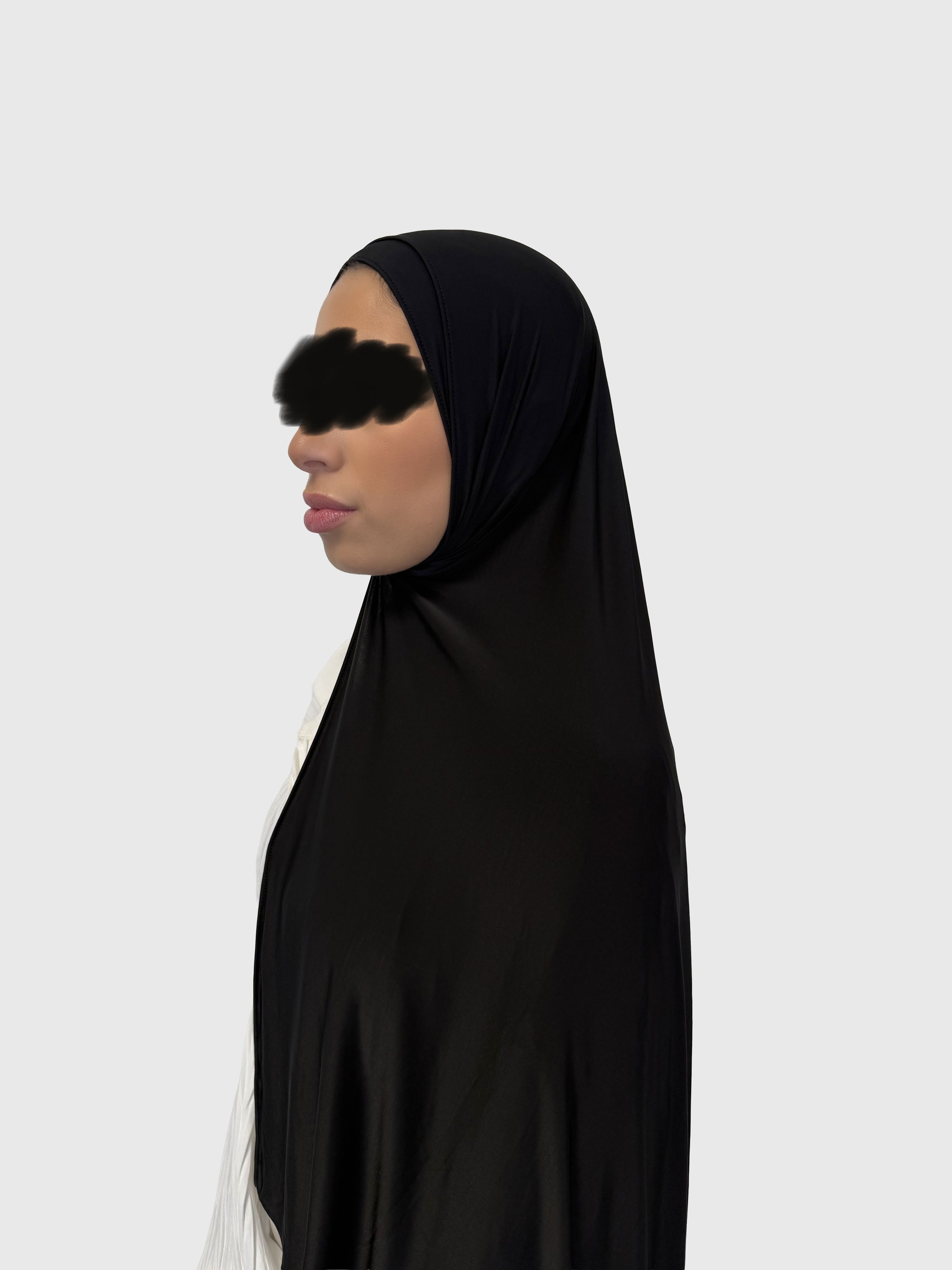 Liquid Jersey Scarf - Black