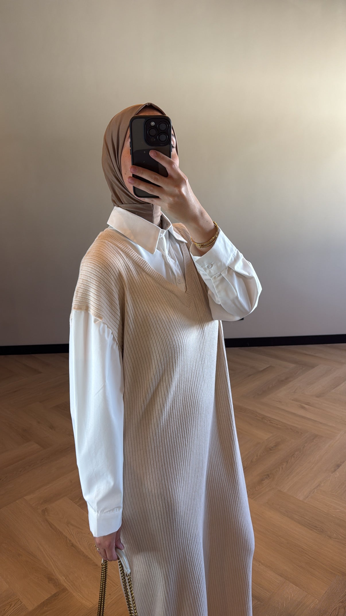 Sweater Blouse Nova - Beige